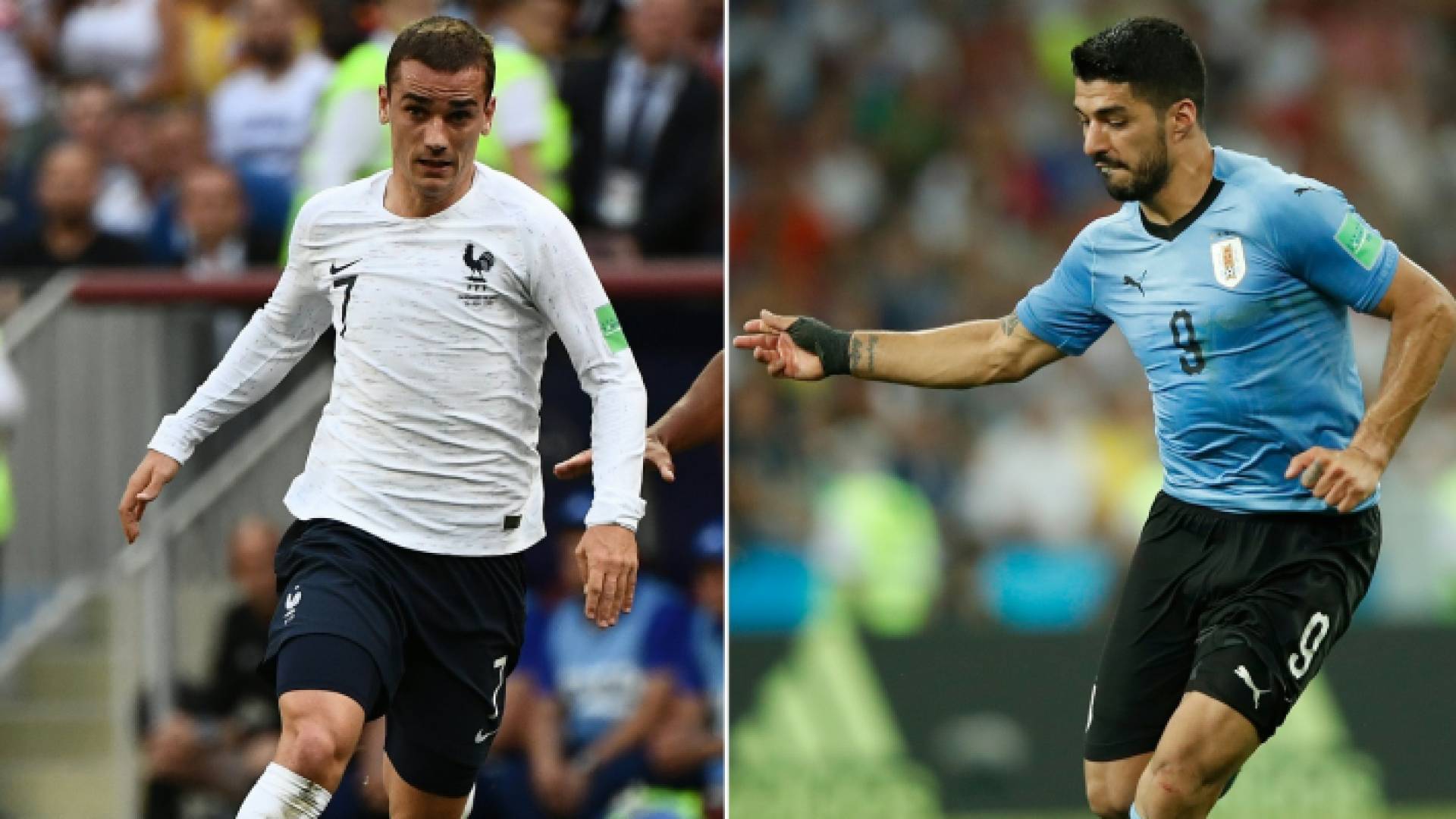 فرنسا والأوروغواي في ربع نهائي المونديال..أرقام والتشكيلة المتوقعة