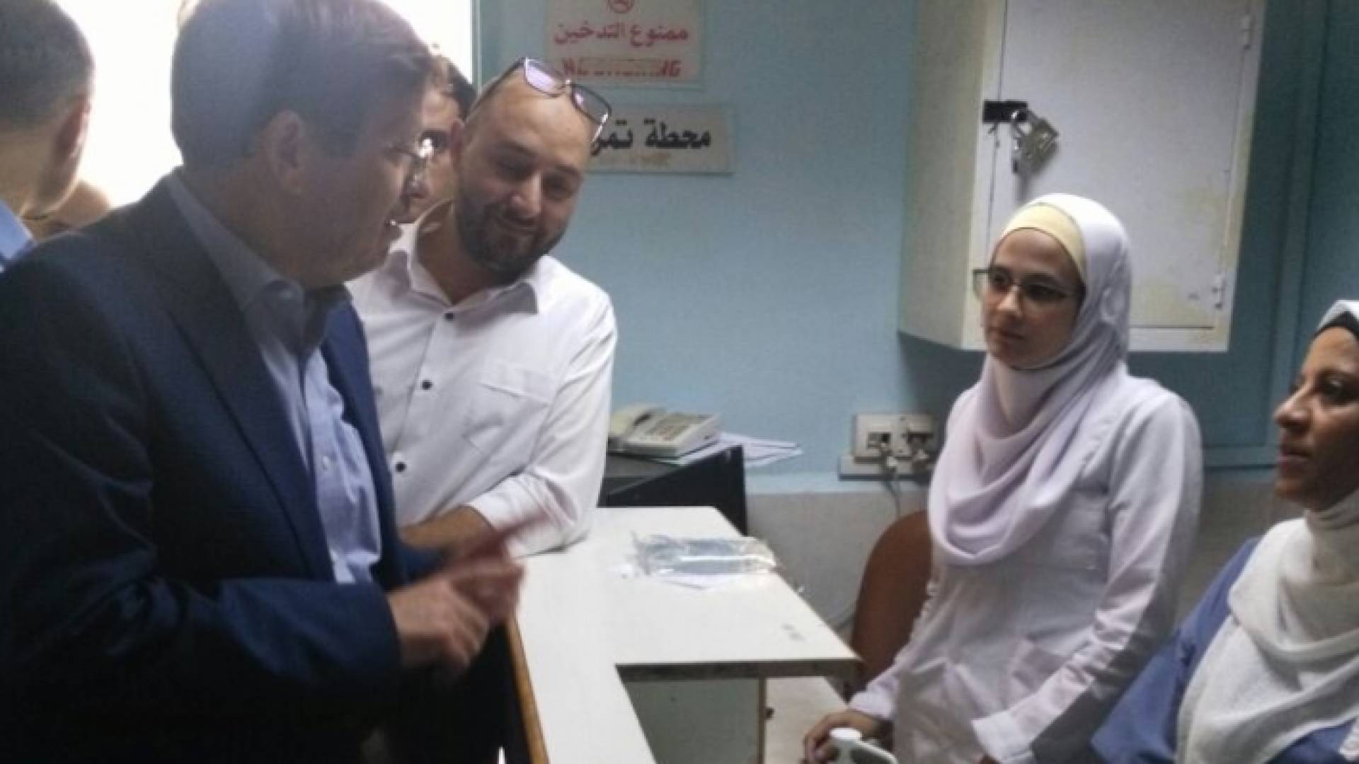 جانب من الزيارة