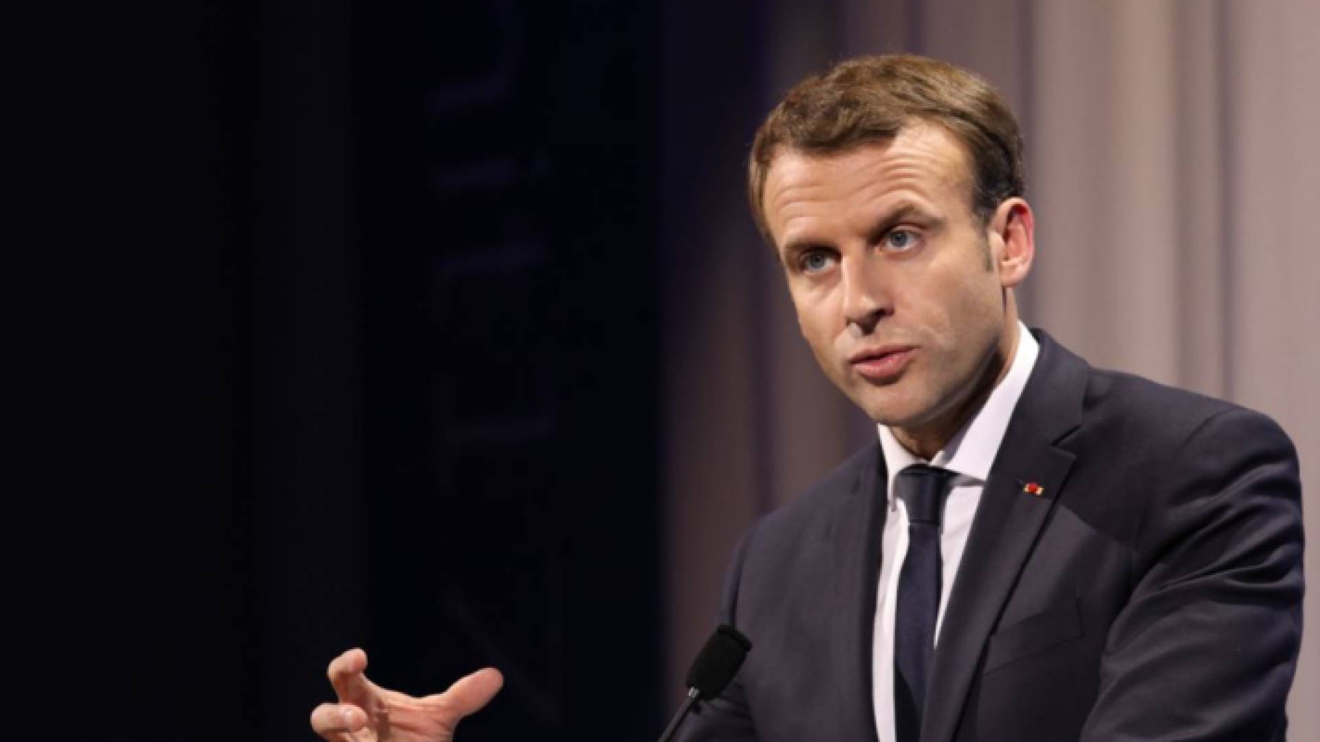 الرئيس الفرنسي إيمانويل ماكرون