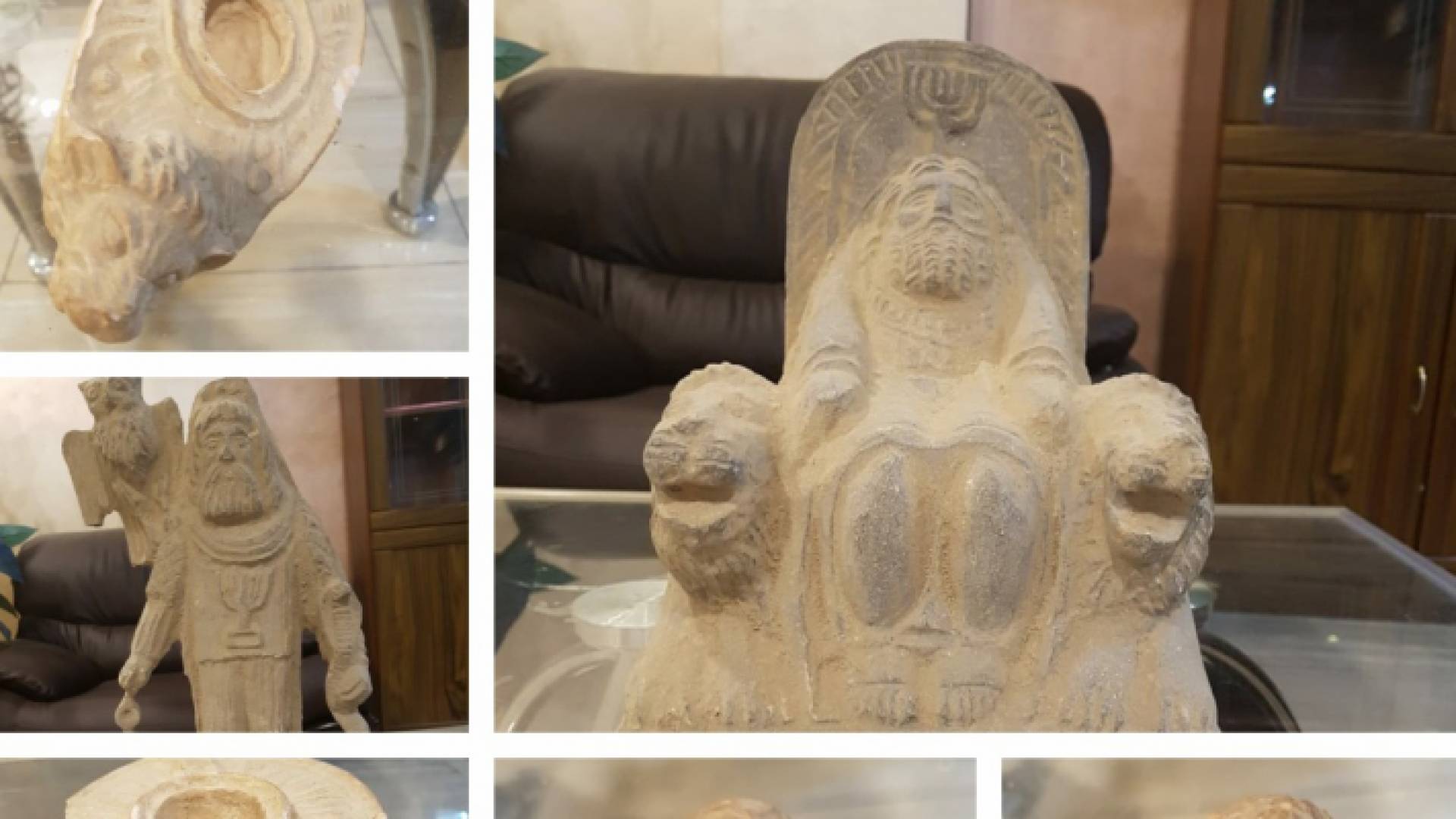 مجموعة من التماثيل