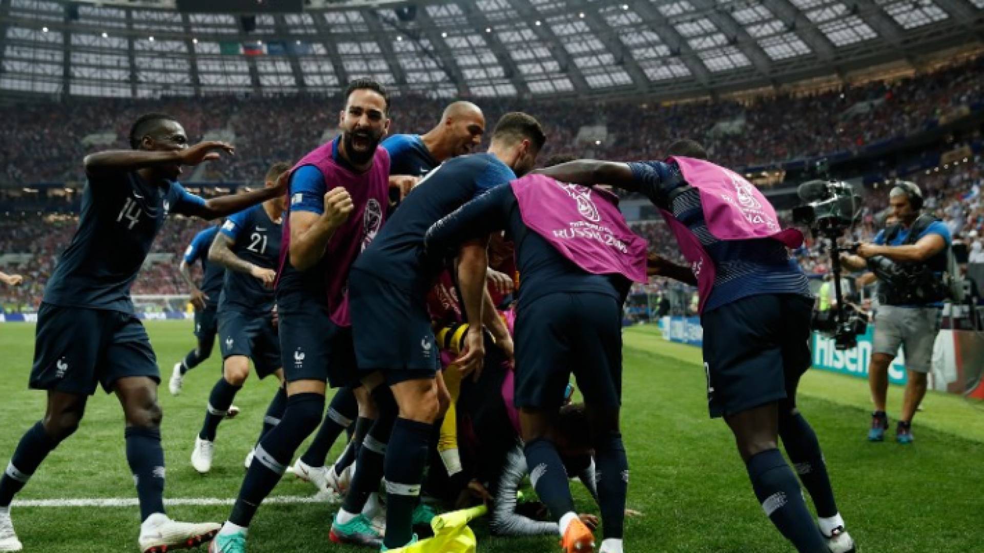 صورة من المباراة