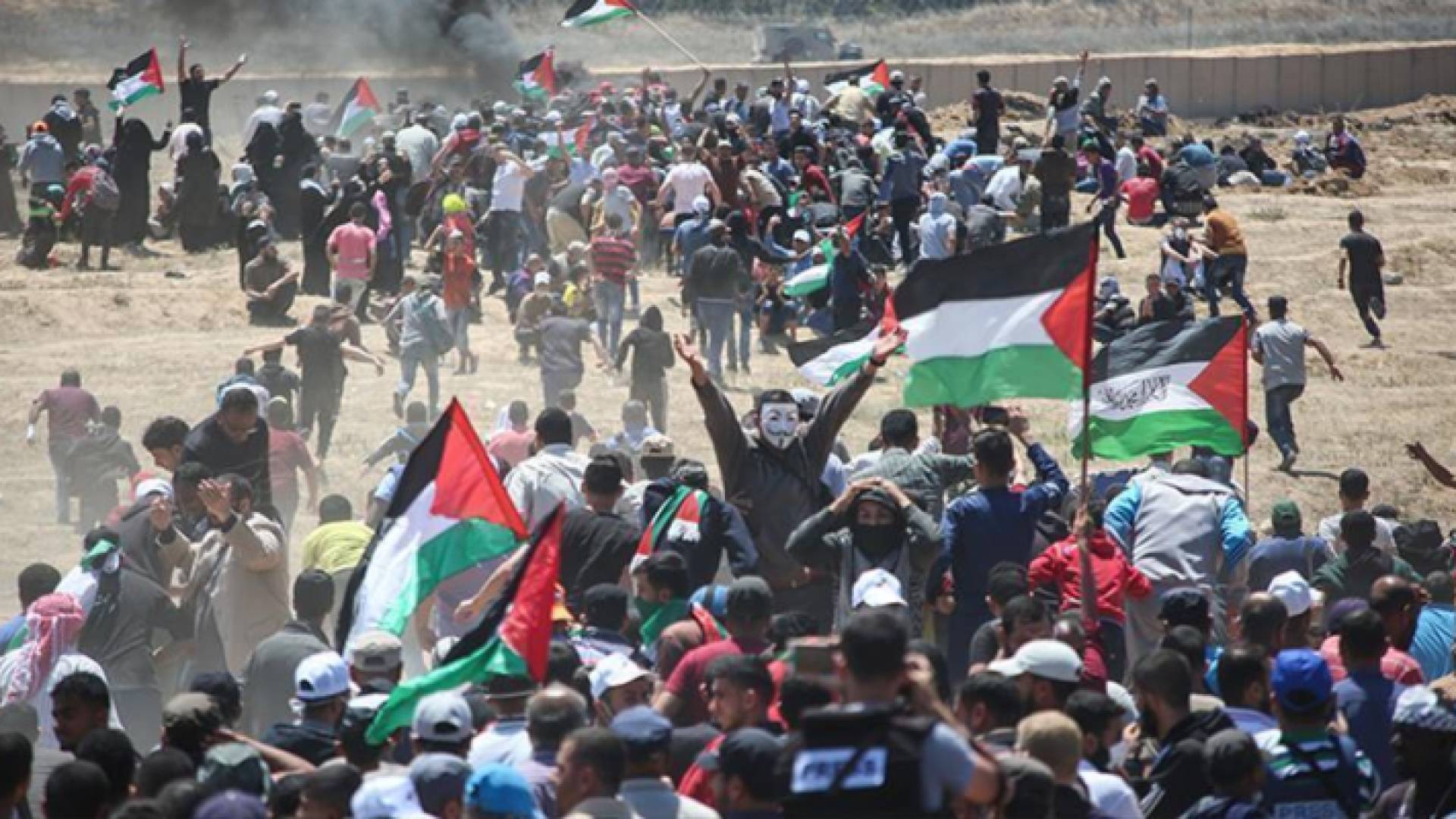 الصورة من مسيرة العودة - ارشيفية