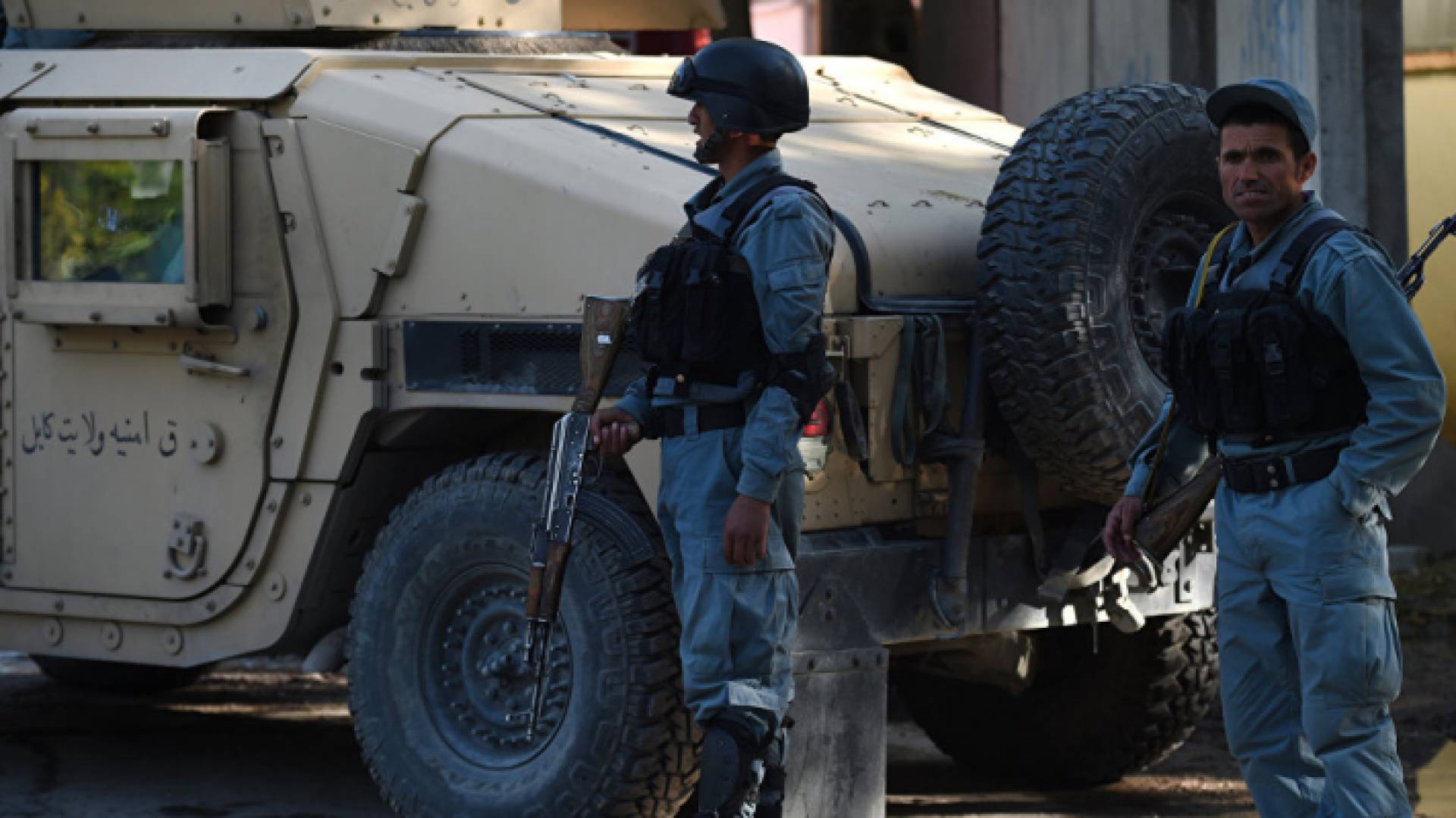 عناصر من الشرطة الافغانية - ارشيفية