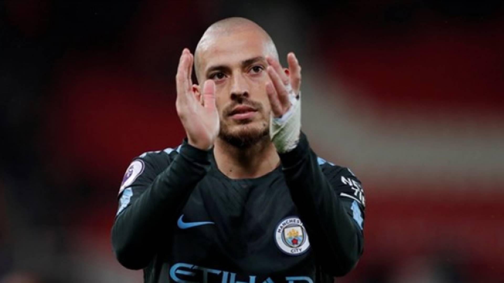 لاعب مانشستر سيتي ديفيد سيلفا