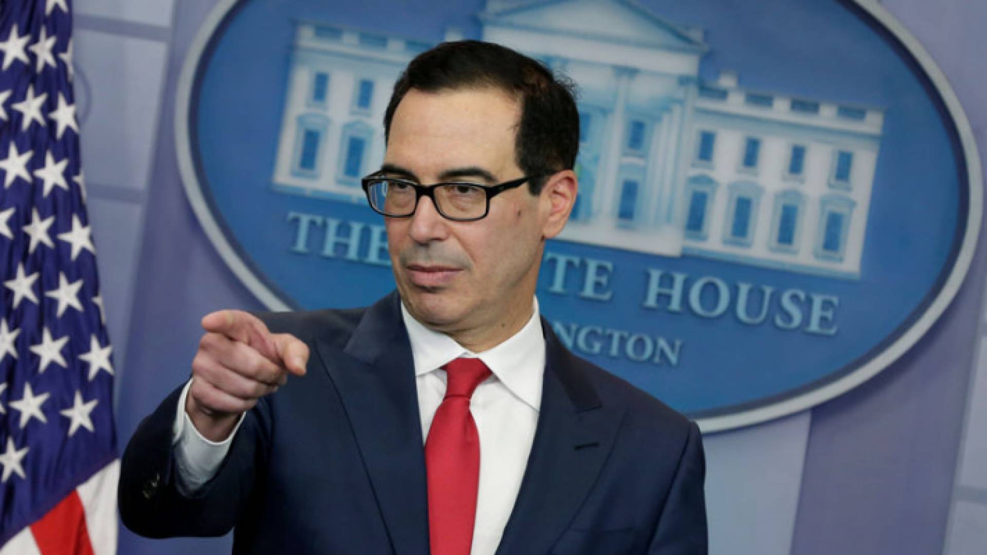 وزير الخزانة الأميركي ستيف منوتشين