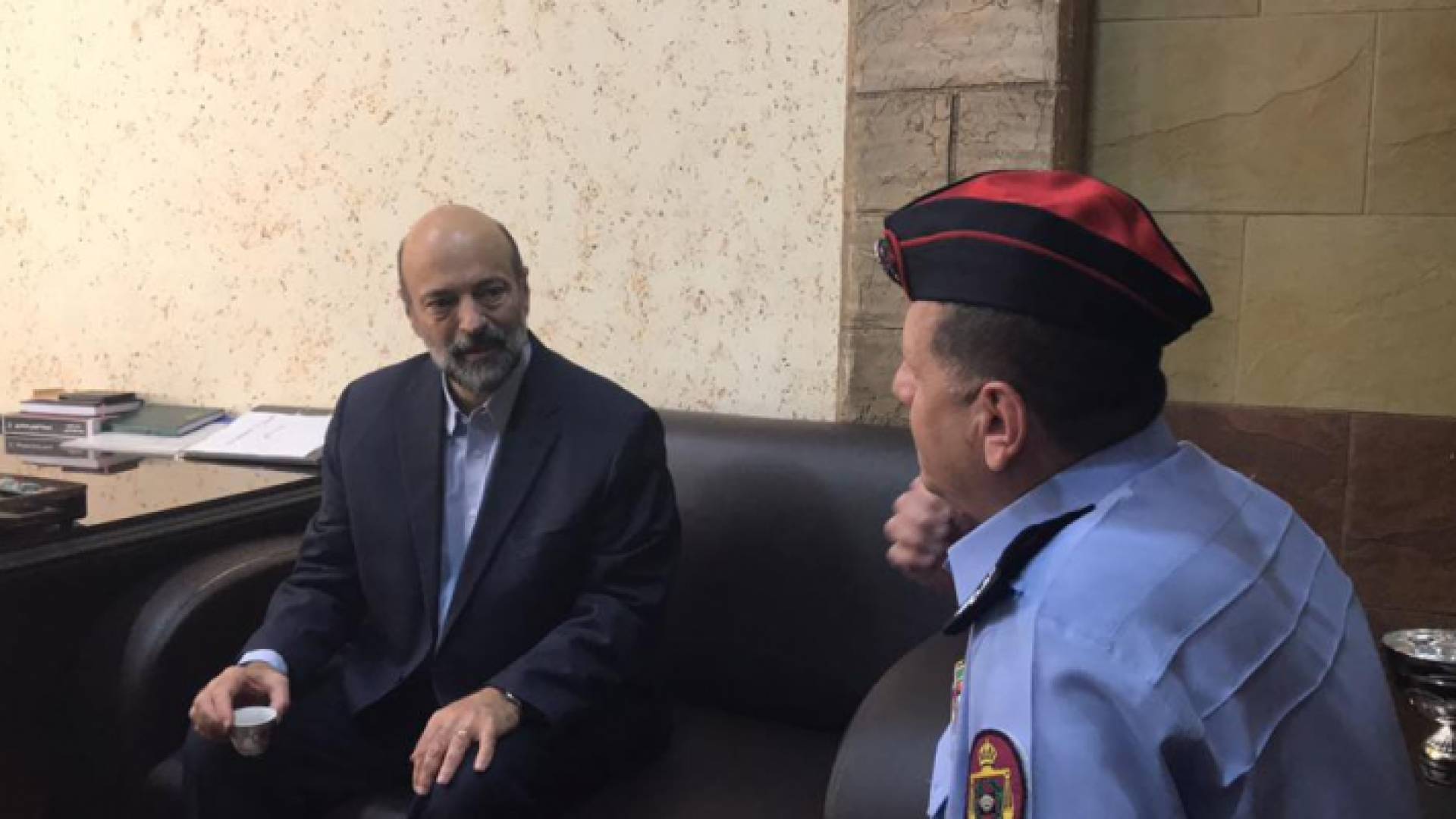 جانب من الزيارة