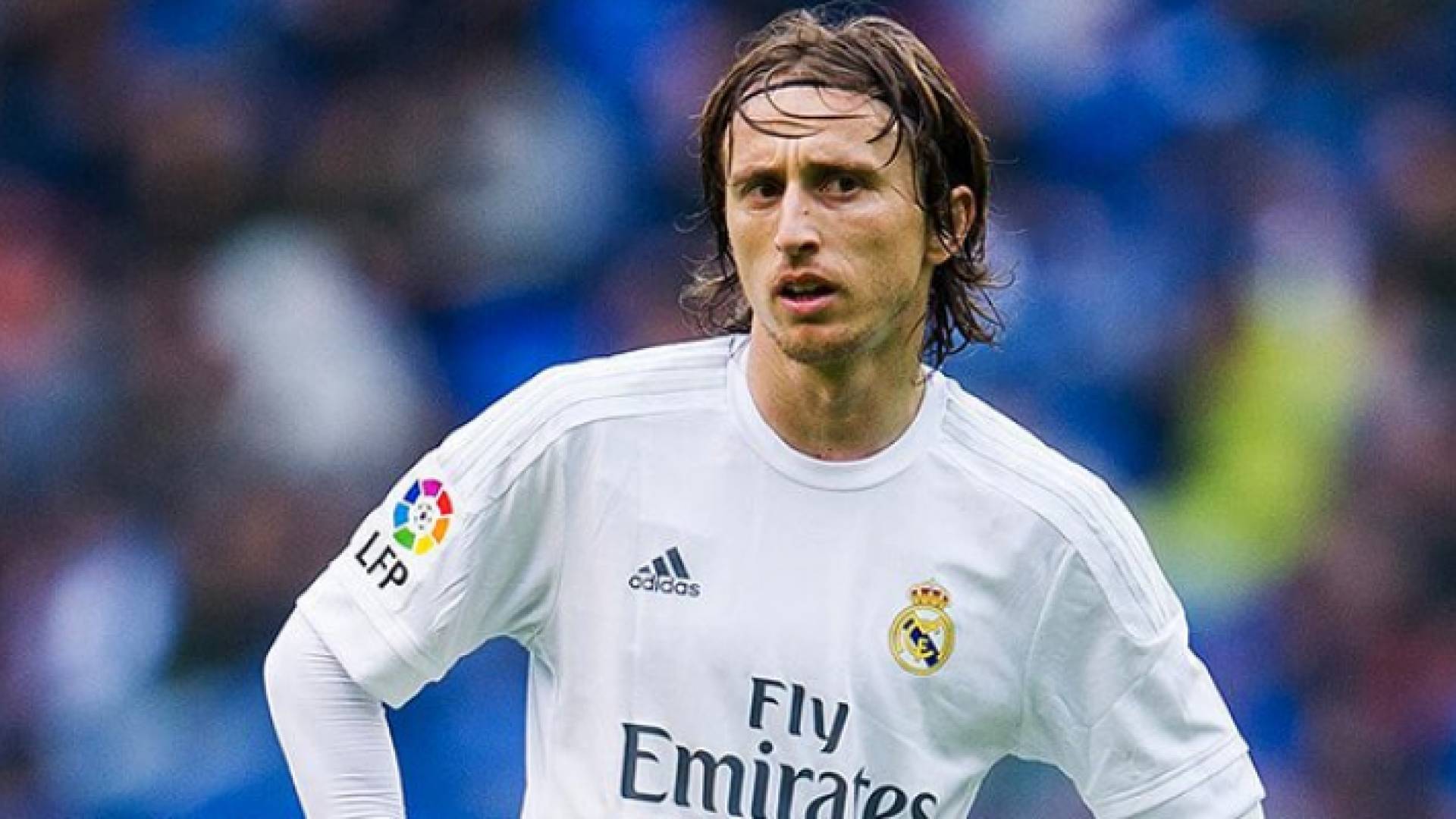 الدولي الكرواتي نجم وسط ميدان نادي ريال مدريد لوكا مودريتش