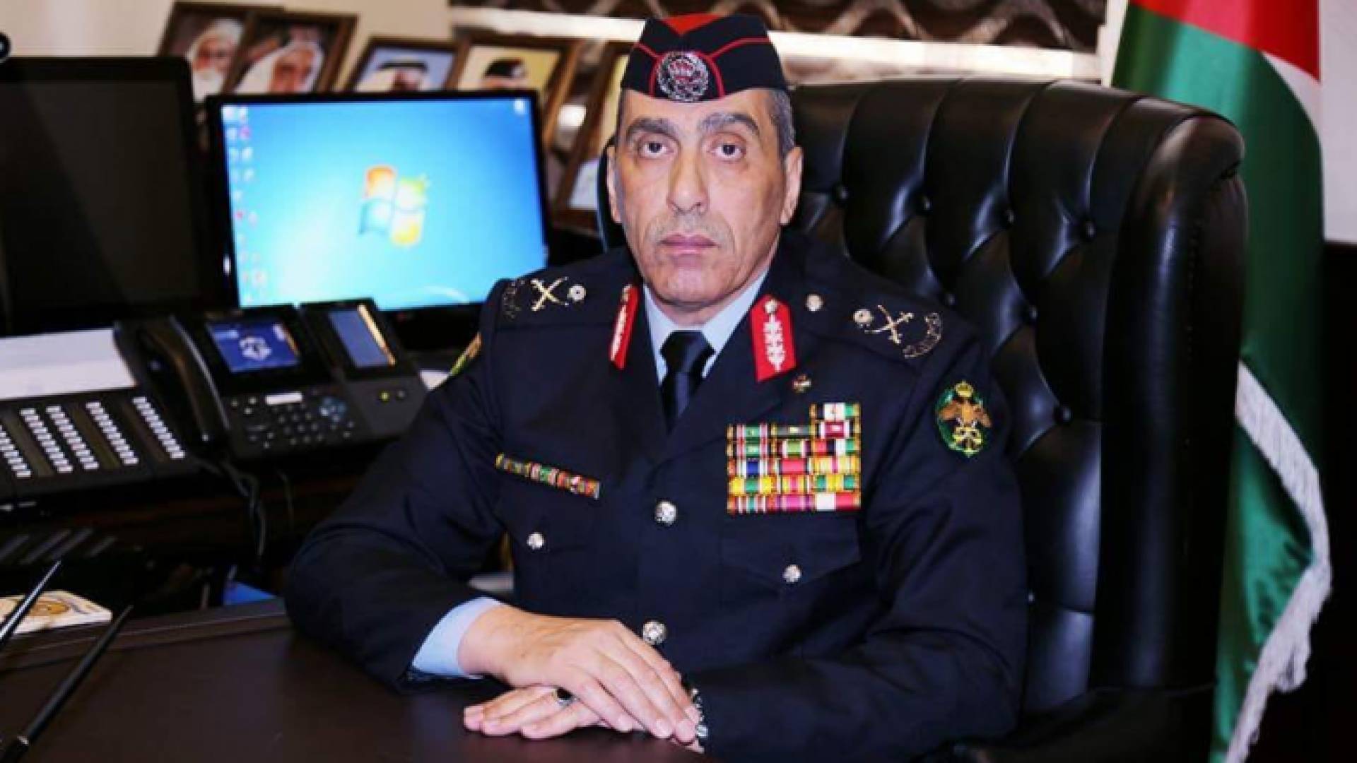 مدير الأمن العام اللواء فاضل الحمود