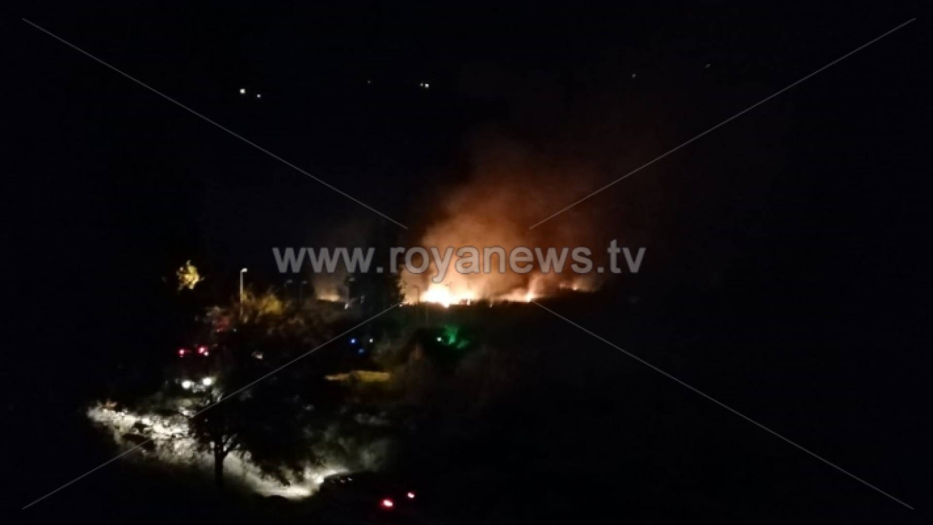 الصورة من الحريق