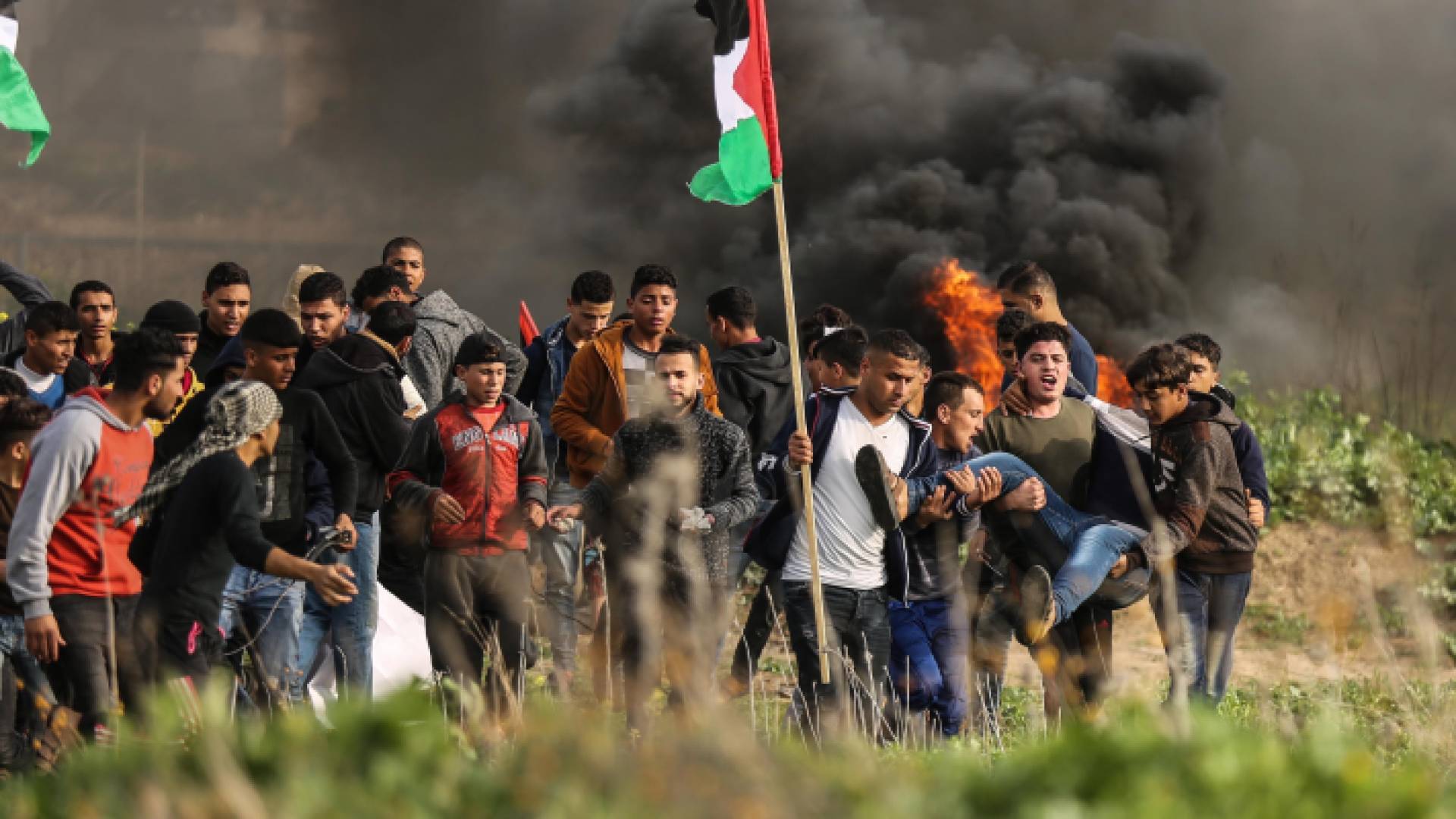 الصورة من مسيرة العودة - ارشيفية