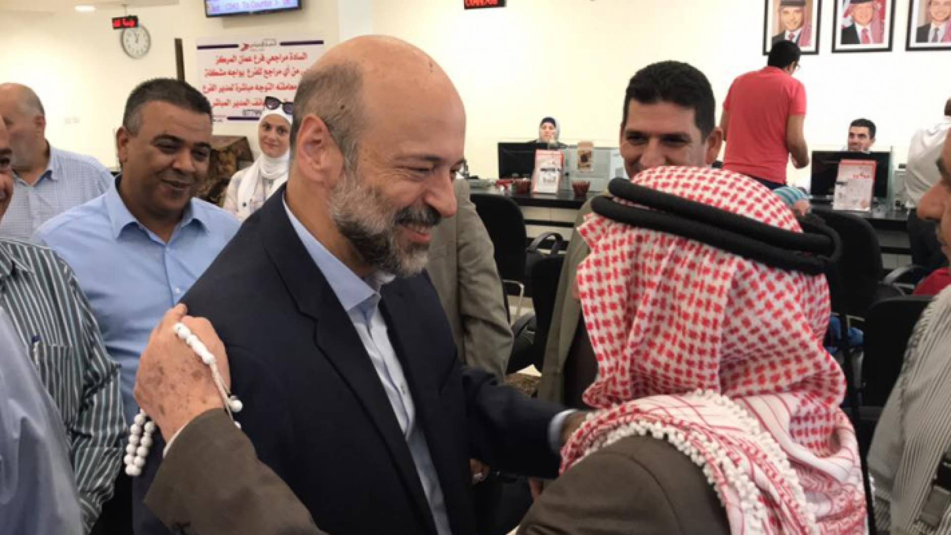 جانب من الزيارة