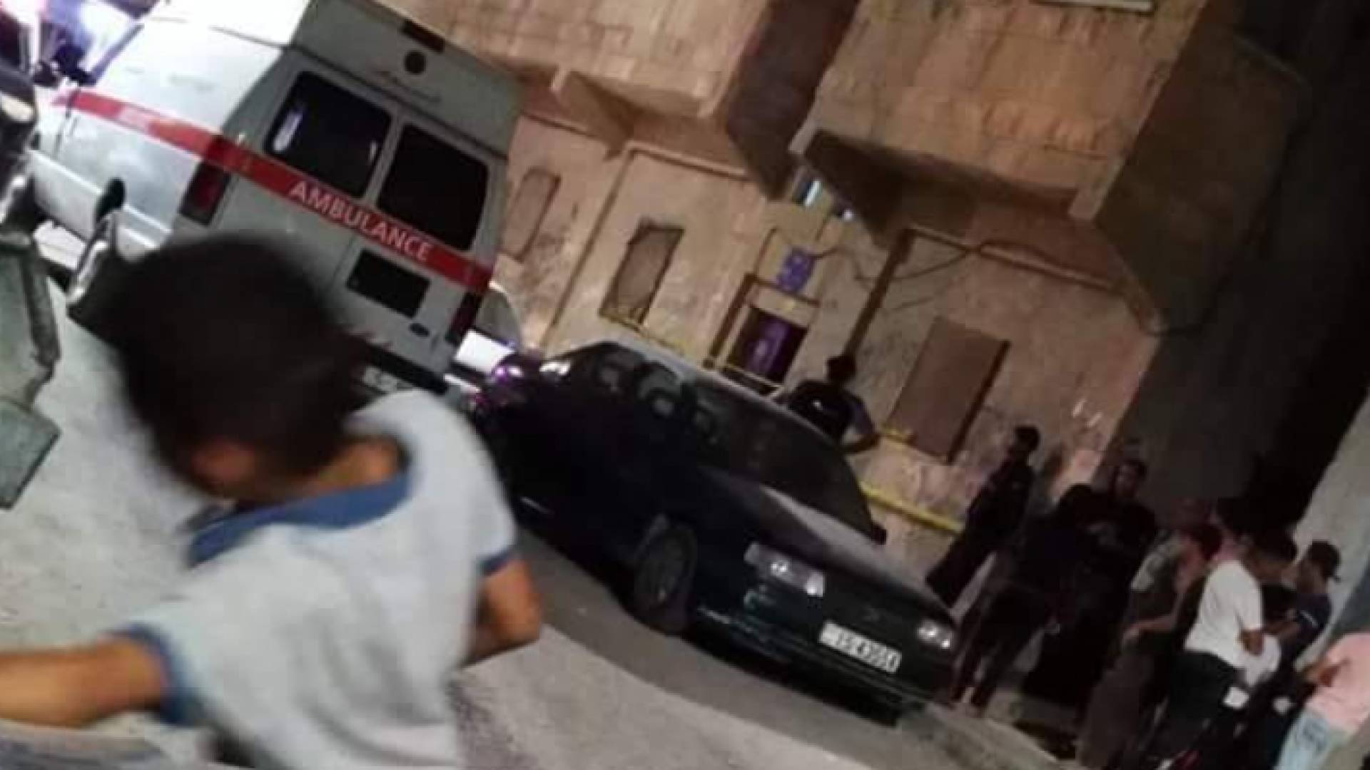 من مكان الحادثة