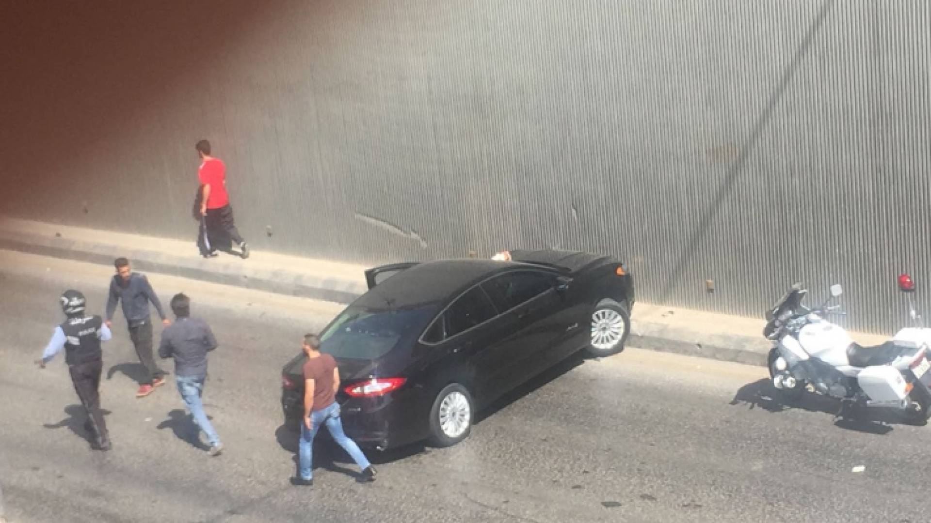 صورة من موقع الحادث