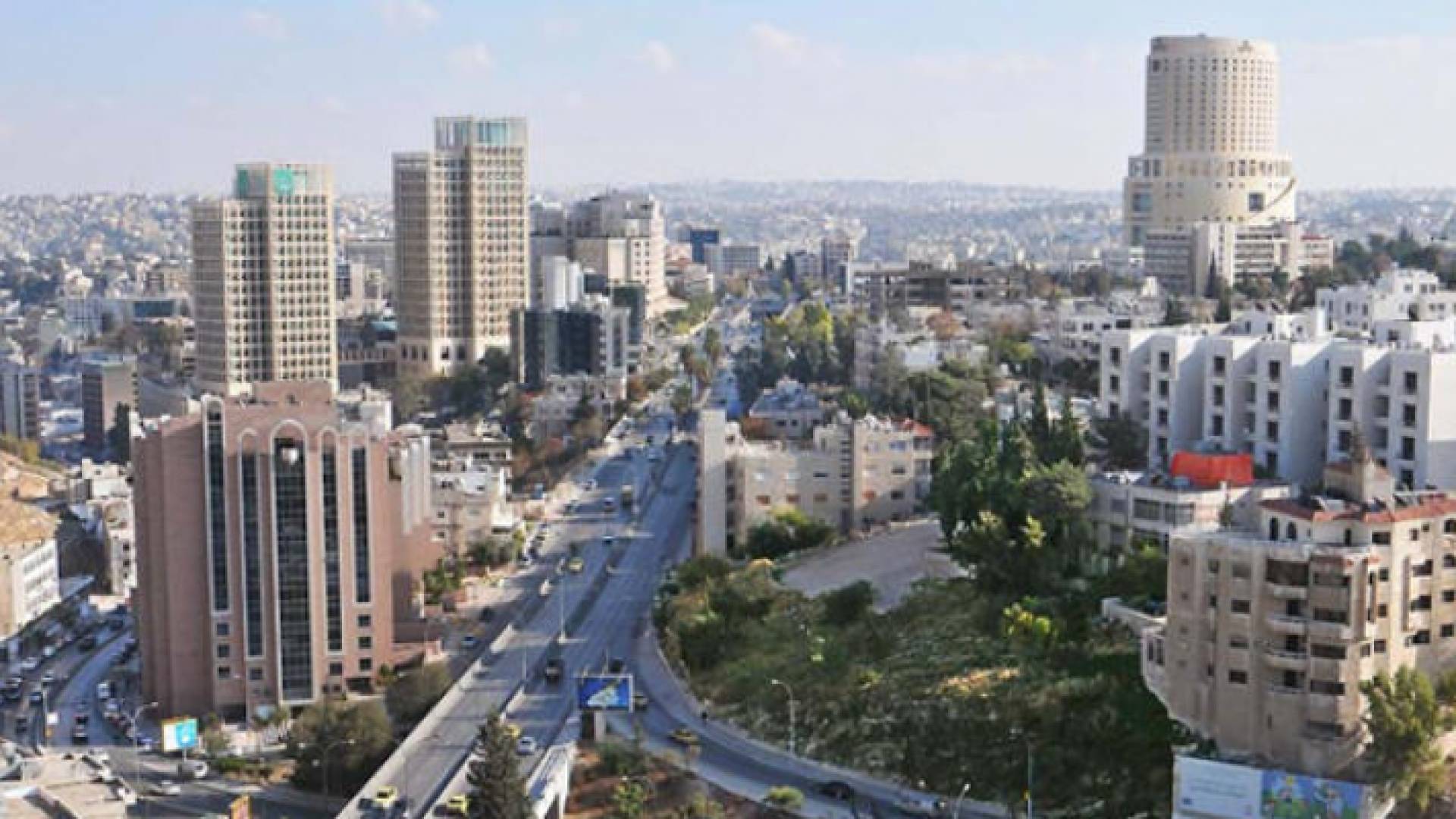 جانب من العاصمة عمان