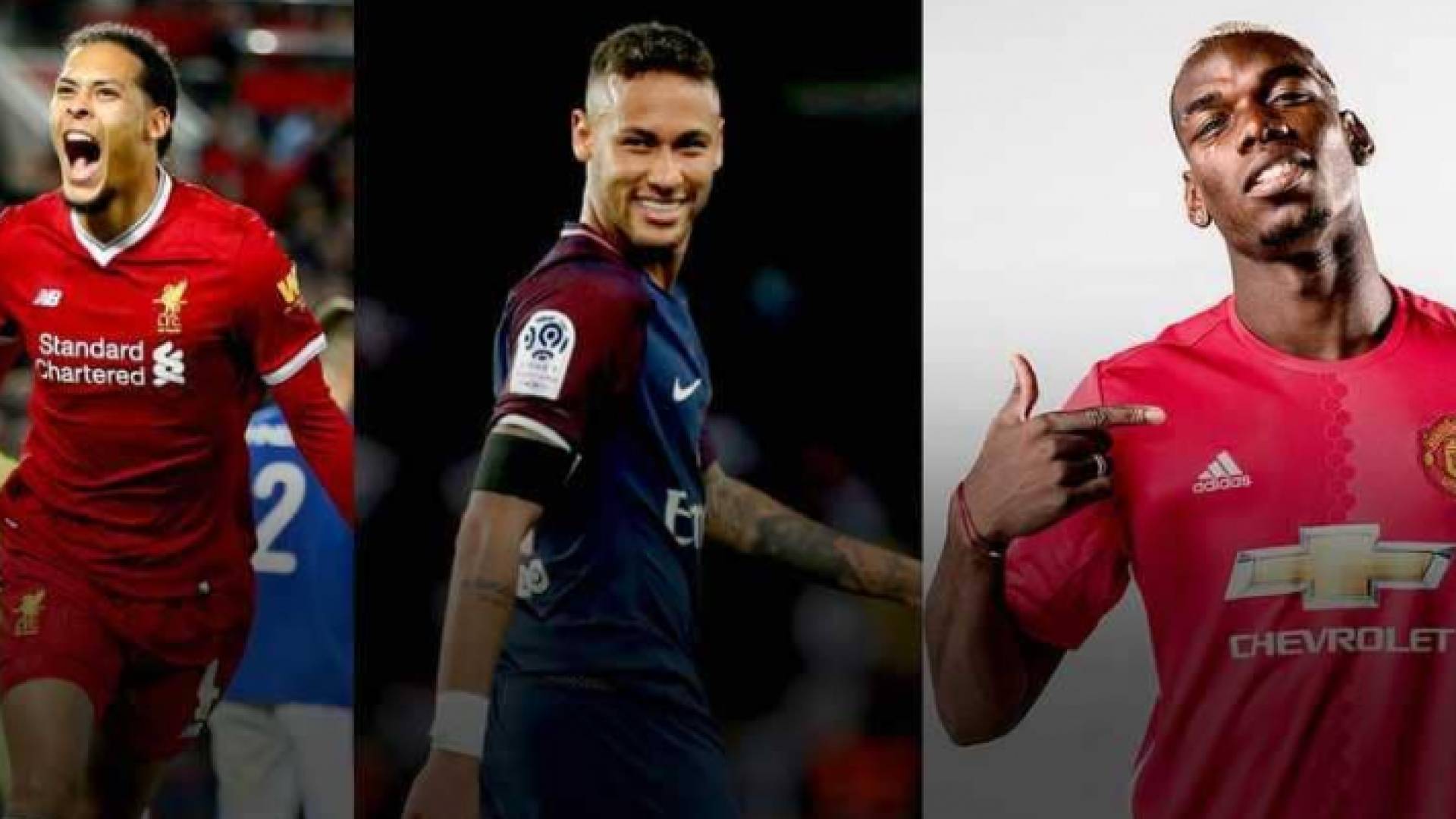 بوغبا ونيمار وفان دايك.. من أغلى الانتقالات في العالم