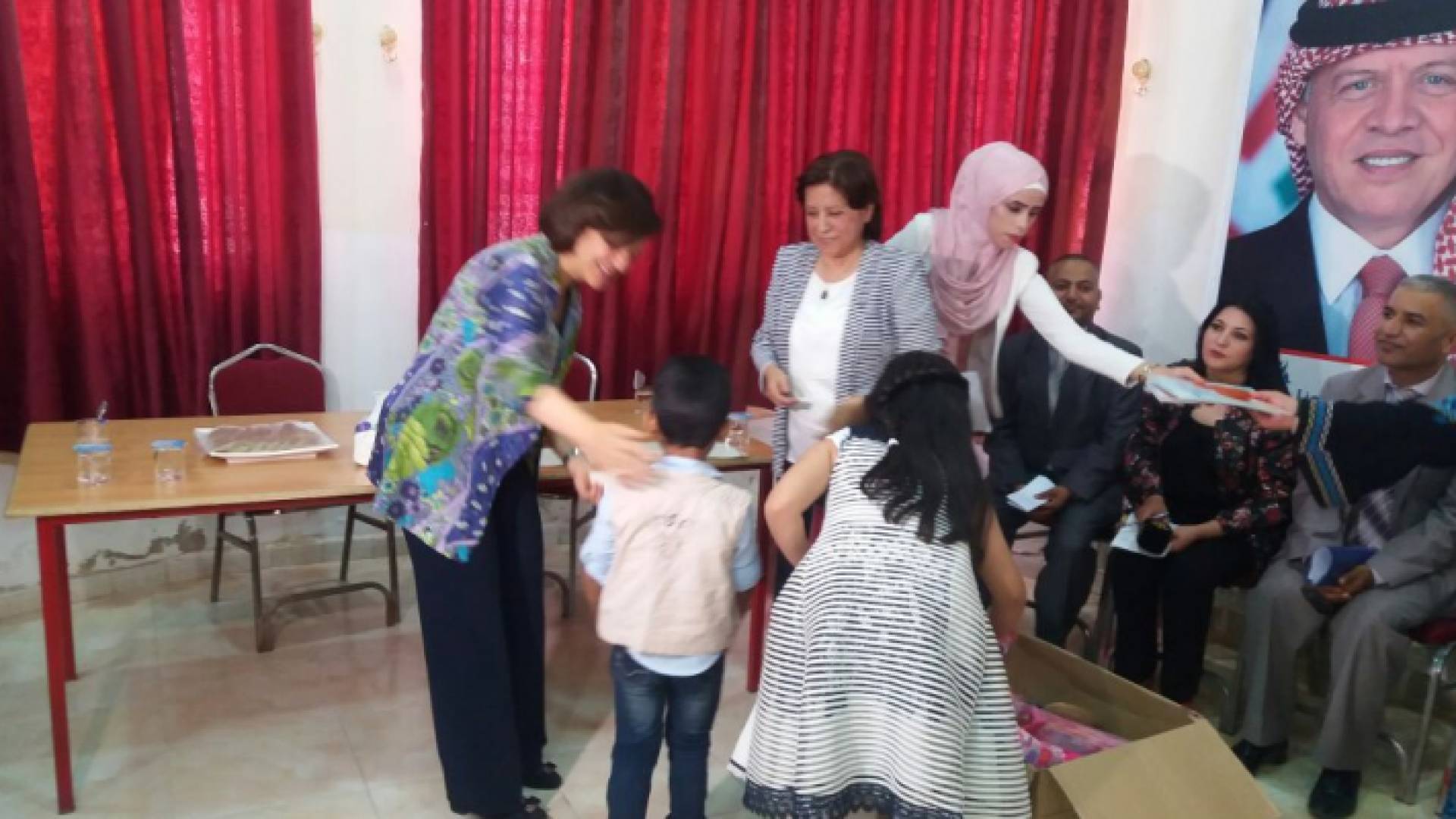 جانب من الزيارة