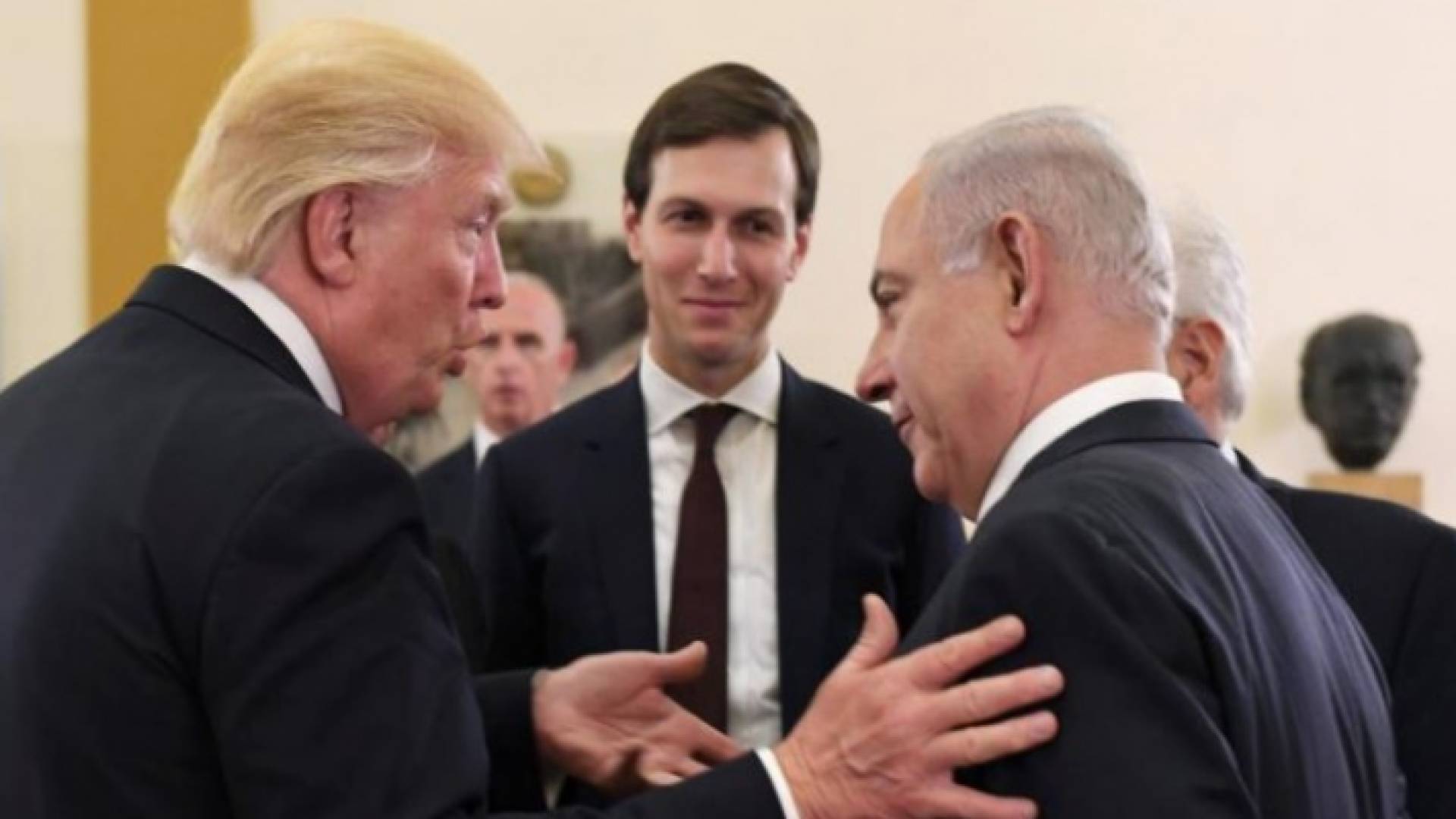 نتنياهو وترمب وكوشنر