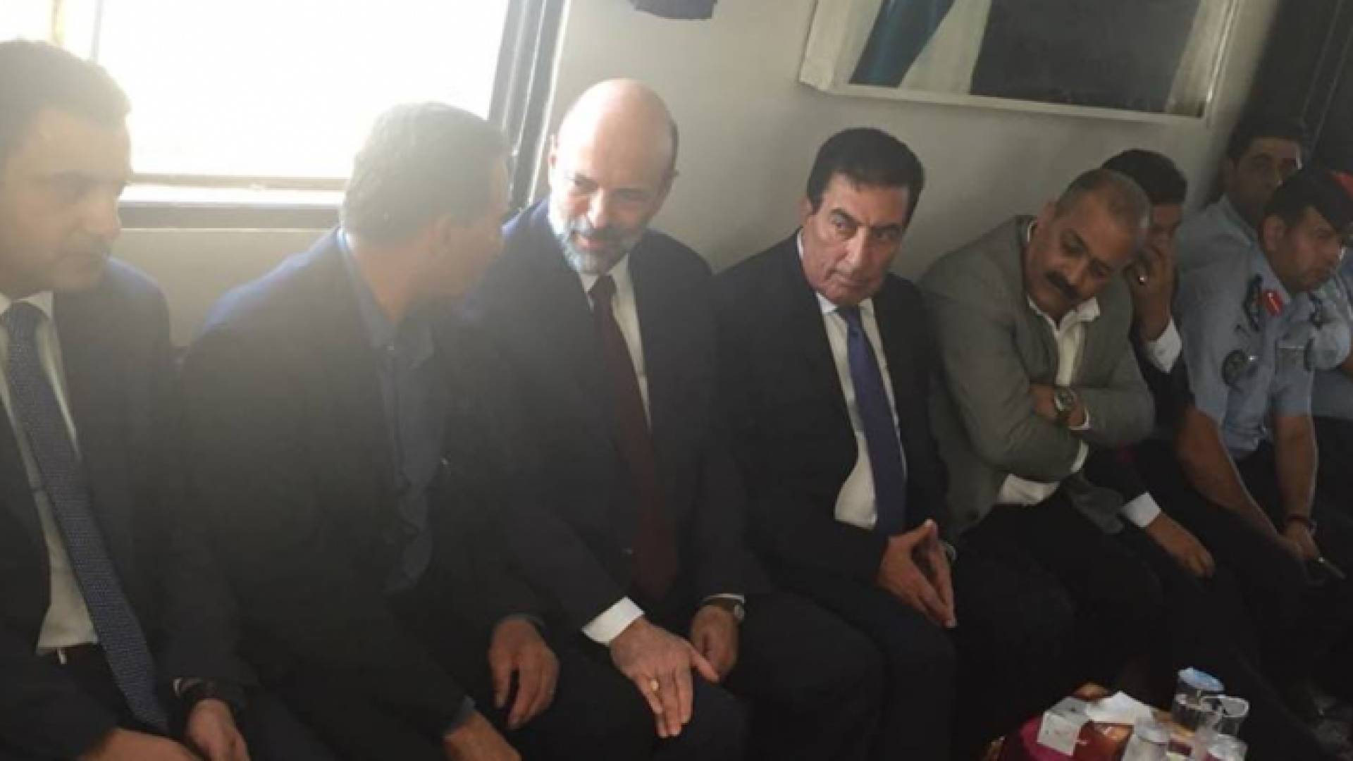 اثناء زيارة بلدة دير السعنة في اربد