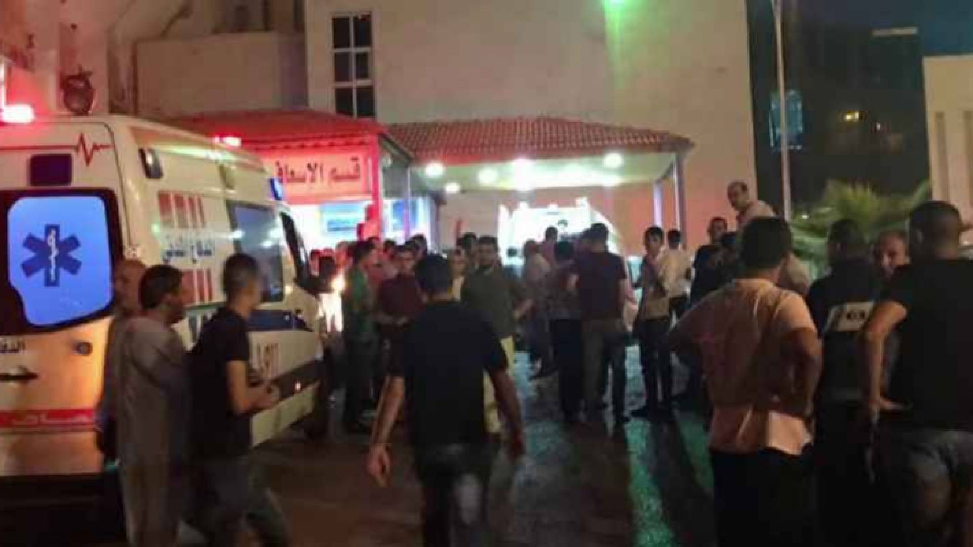 صورة من امام مستشفى السلط