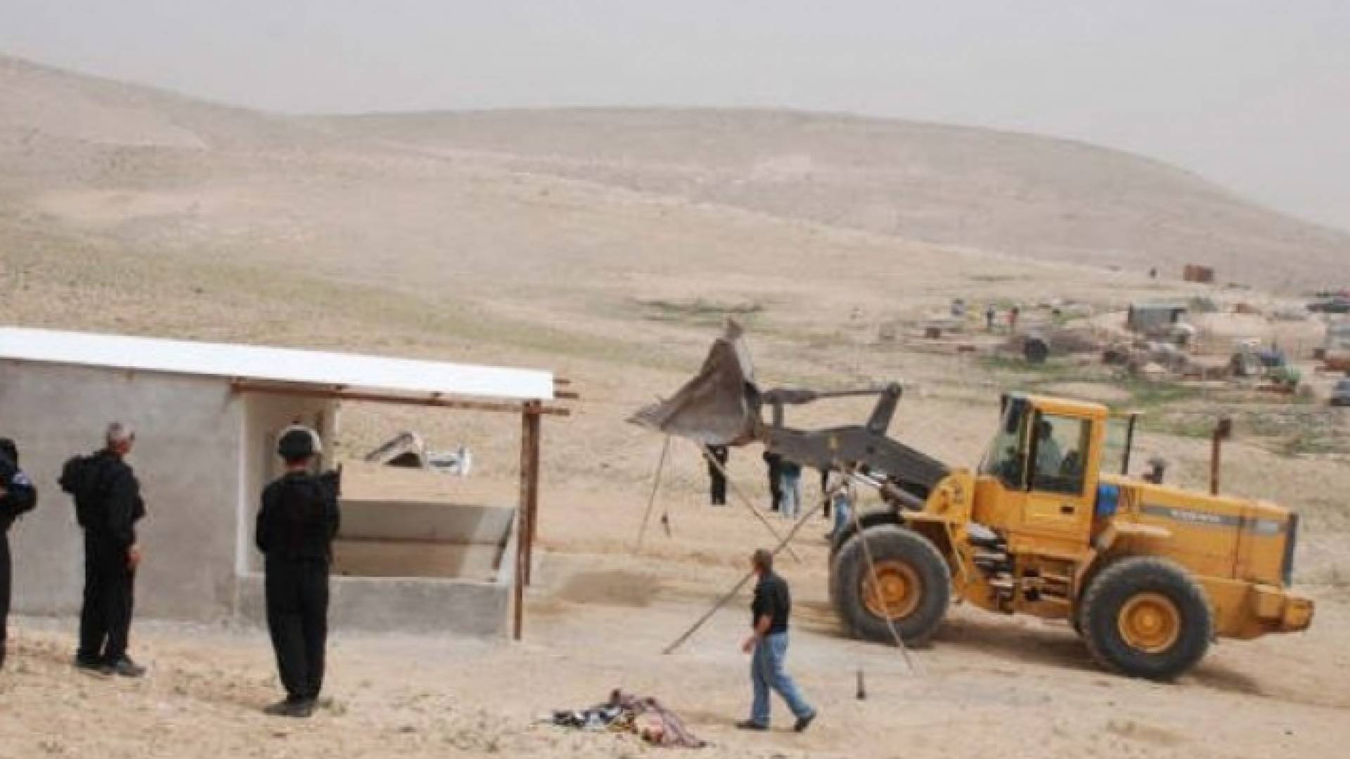 هدم في قرية العراقيب - ارشيفية