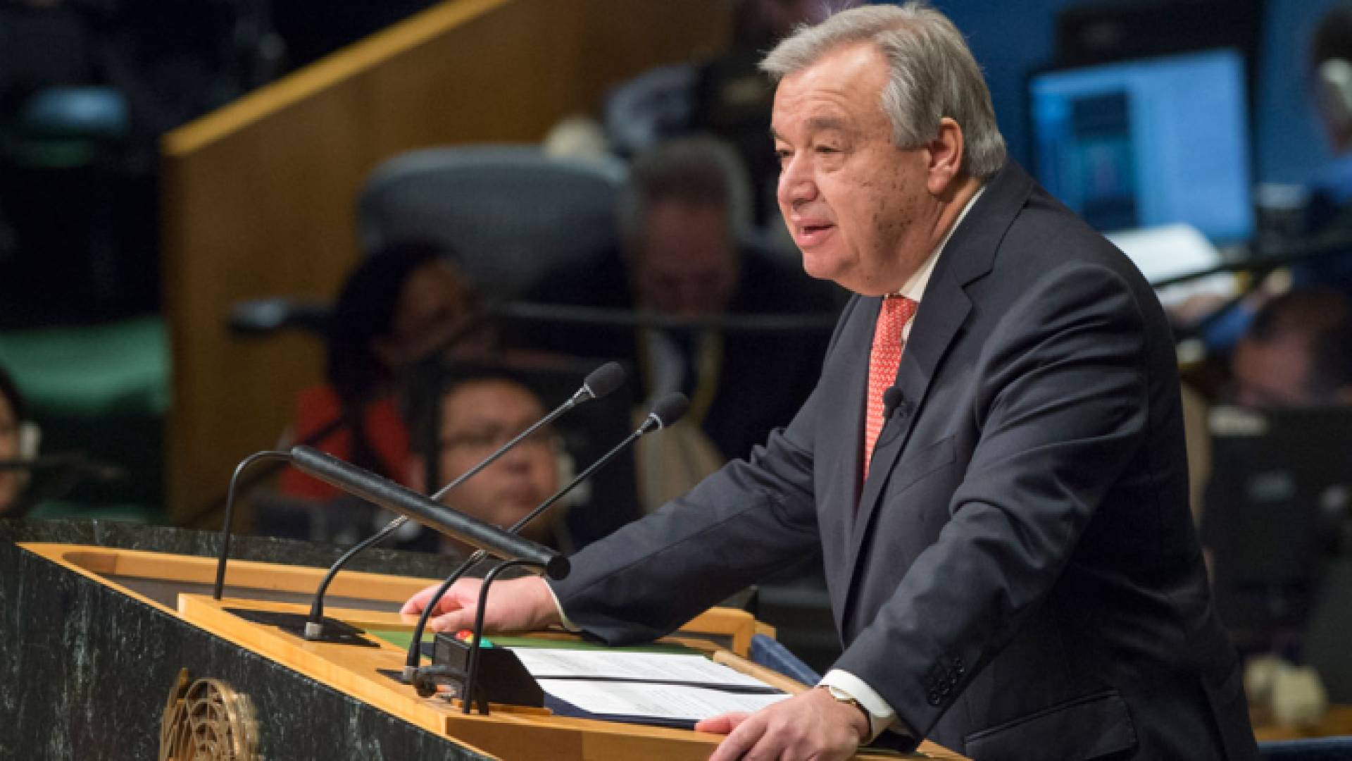 الأمين العام للأمم المتحدة أنطونيو غوتيريش