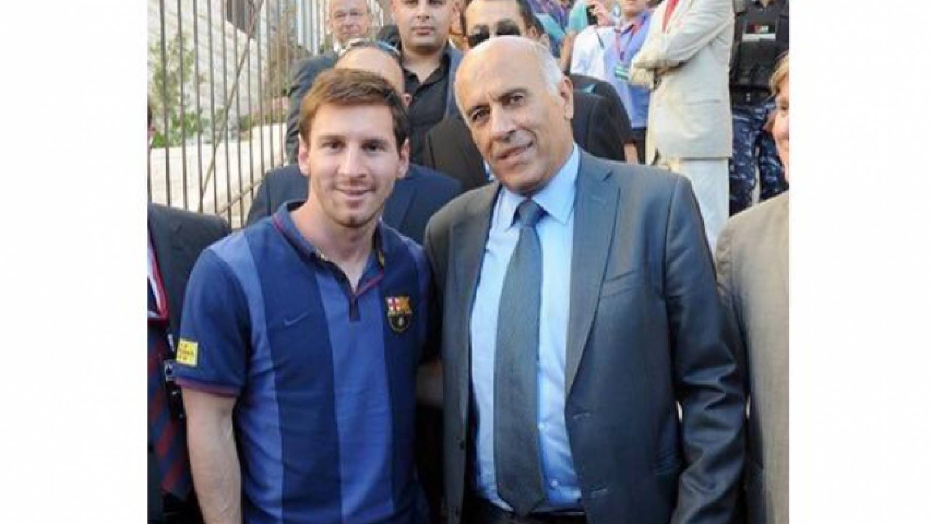 الفيفا يعلن إيقاف رئيس الاتحاد الفلسطيني جبريل الرجوب وتغريمه بسبب ليونيل ميسي