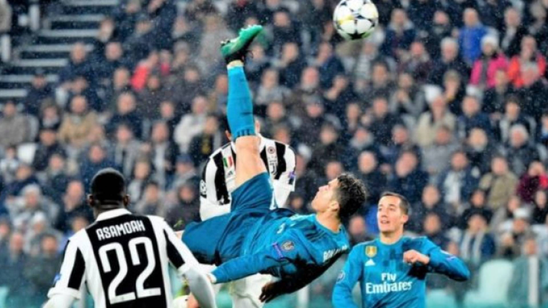 هدف رونالدو على اليوفي