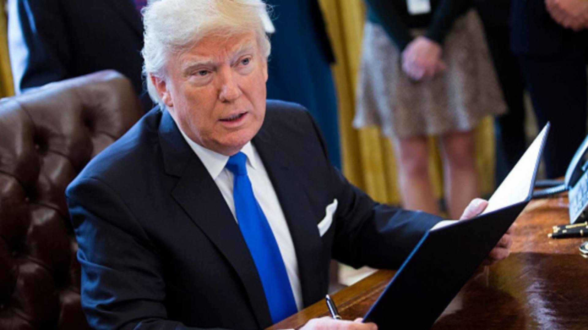 الرئيس الأمريكي دونالد ترمب