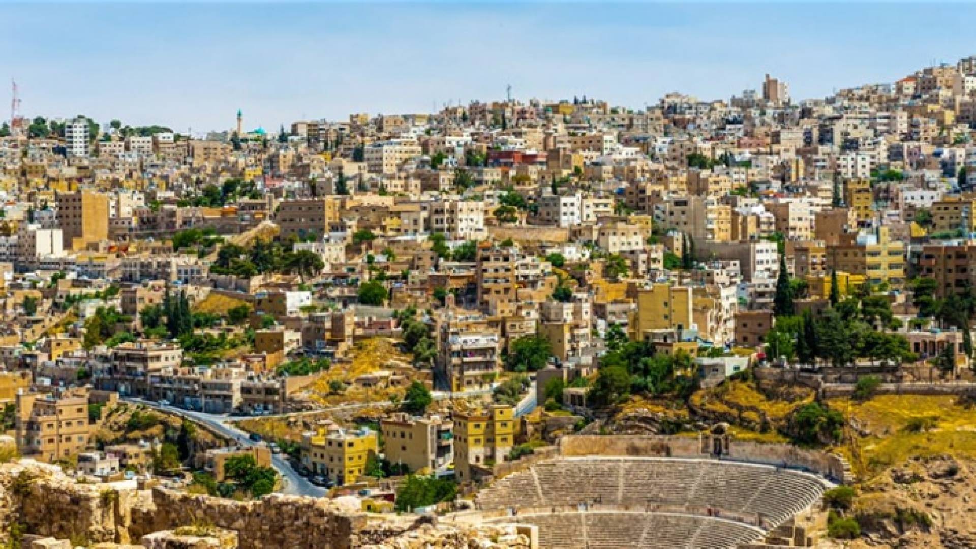 جانب من العاصمة عمان