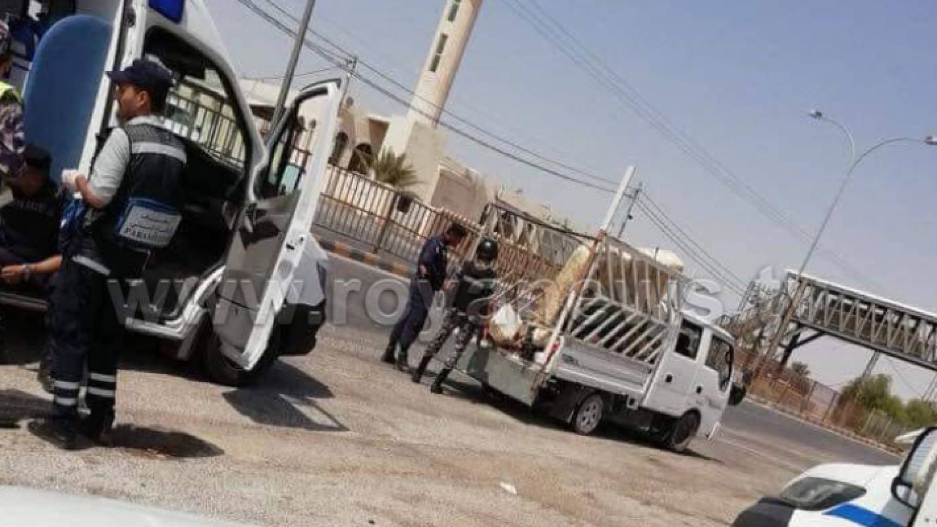 صورة للمركبة التي تم ضبطها