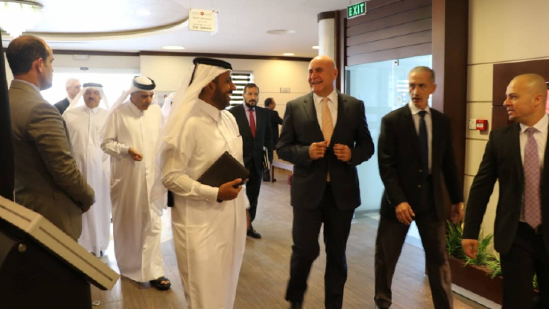 جانب من الزيارة