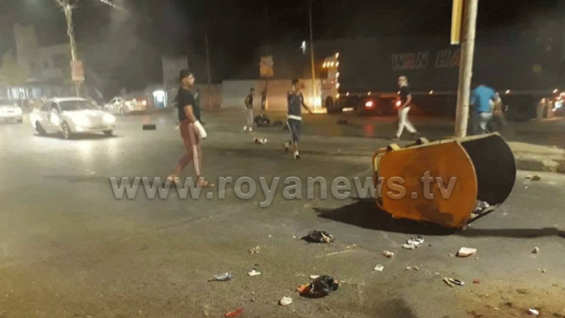 اعمال شغب في الرمثا