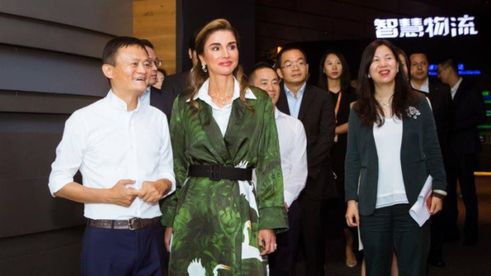 الملكة رانيا العبدالله في زيارة الى الصين