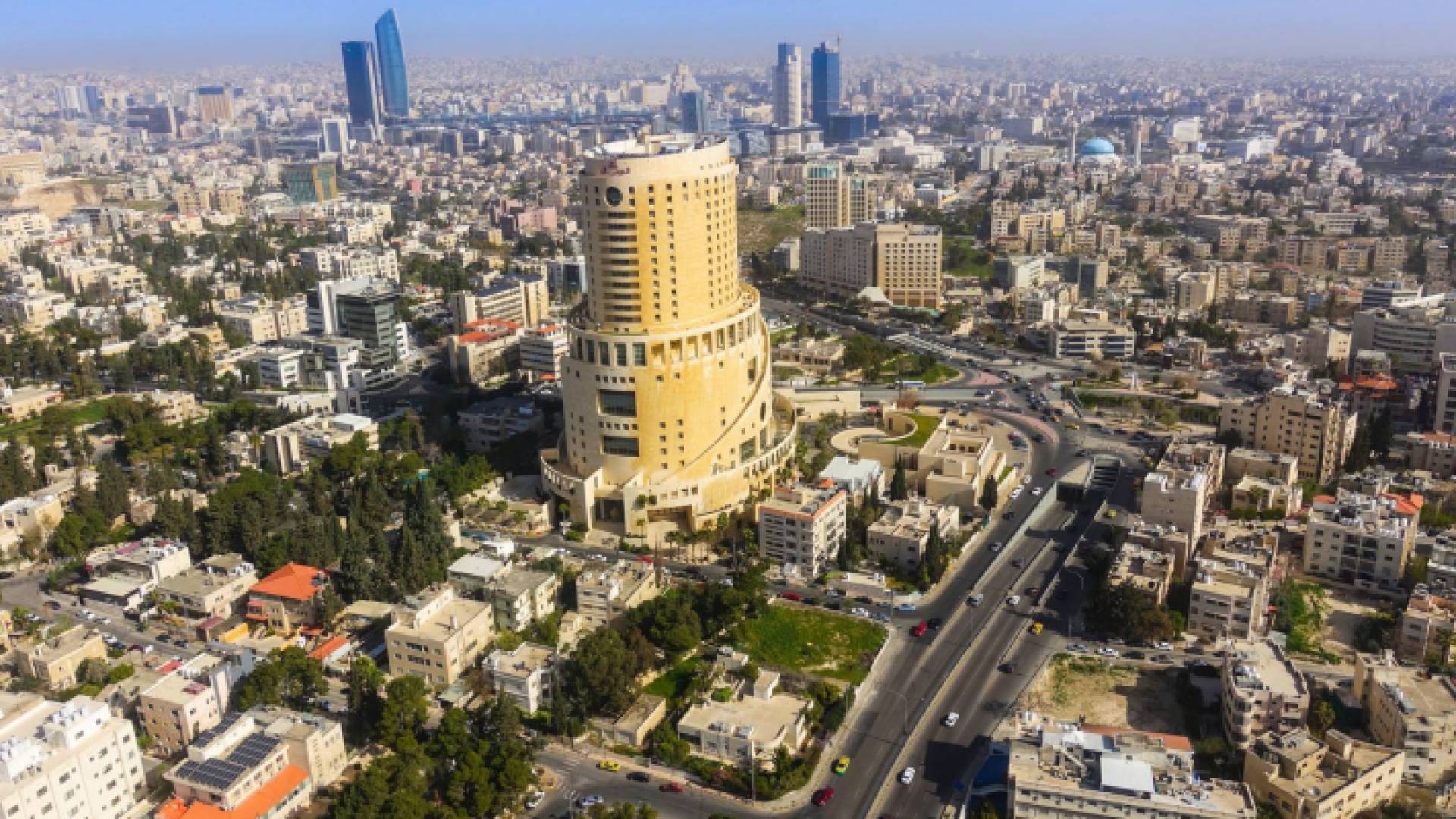 صورة عامة للعاصمة عمان