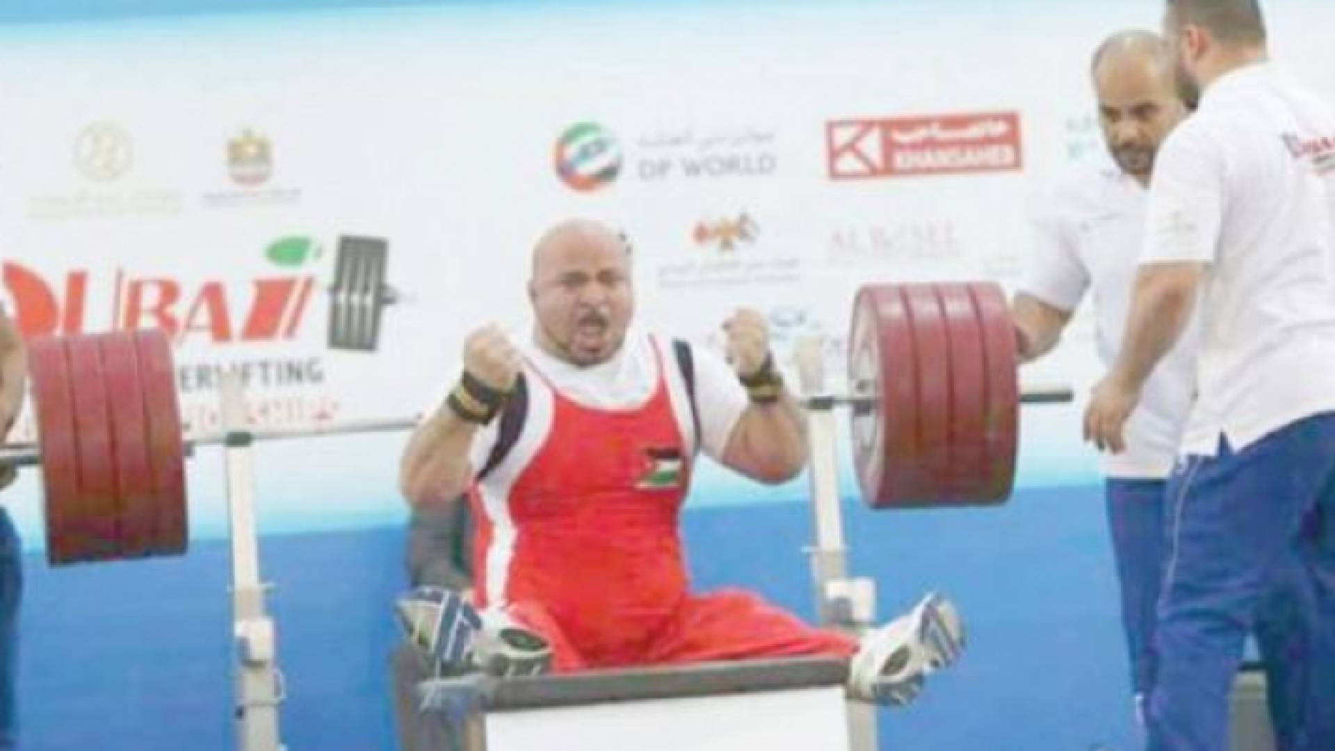 بطل العالم في رفع الأثقال معتز الجنيدي - ارشيفية