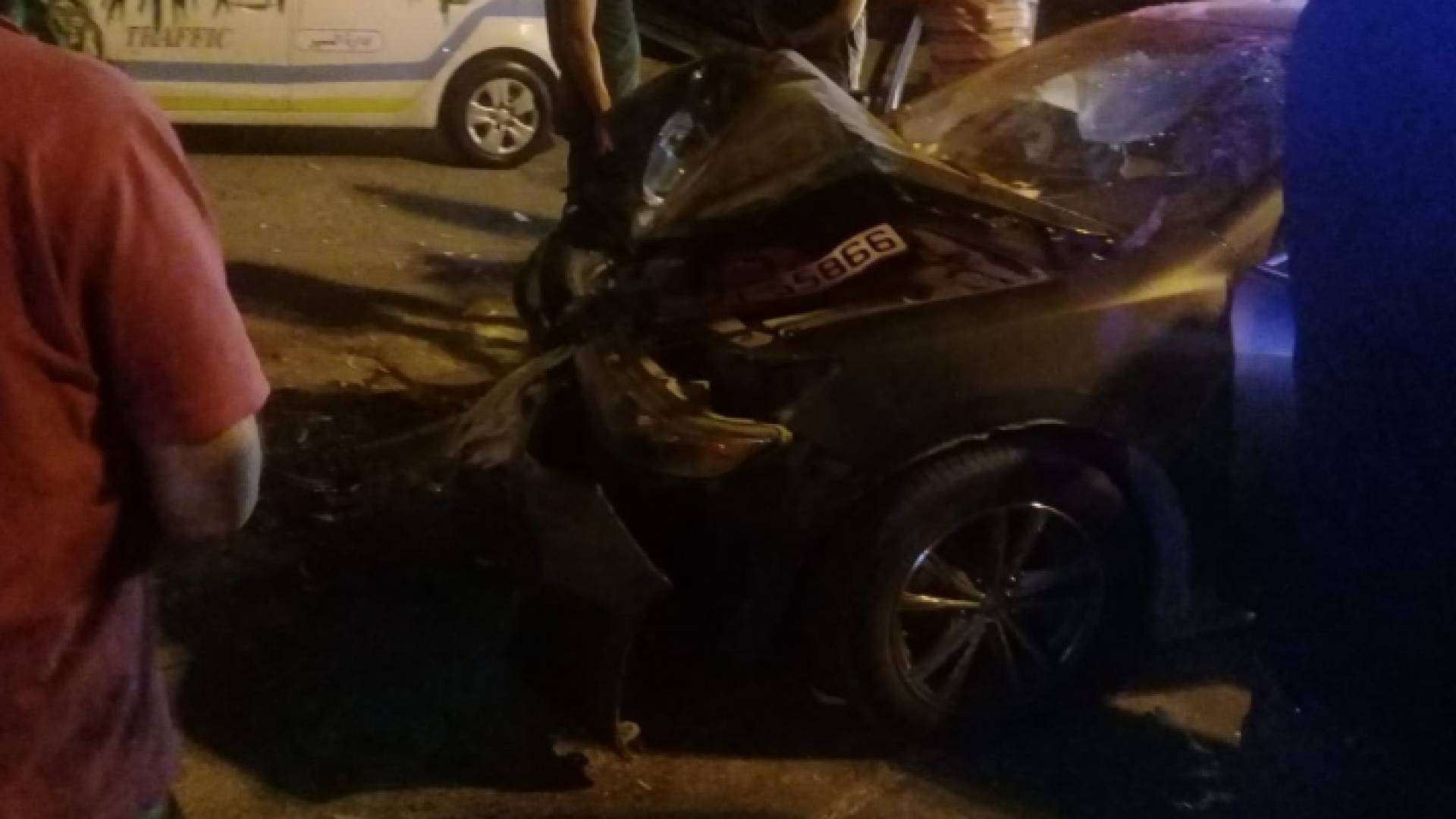 صورة من موقع الحادث