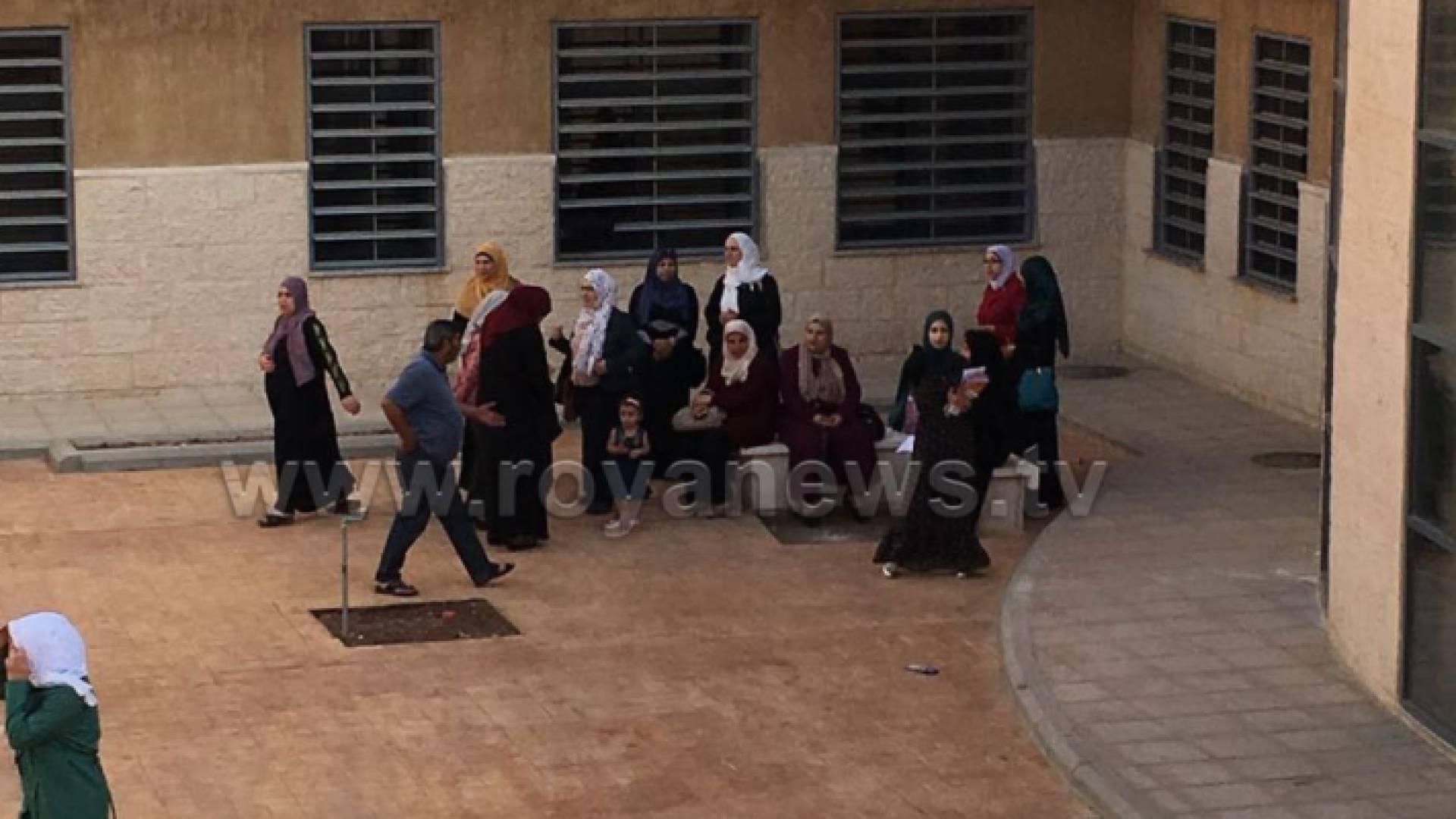 جانب من الاعتصام