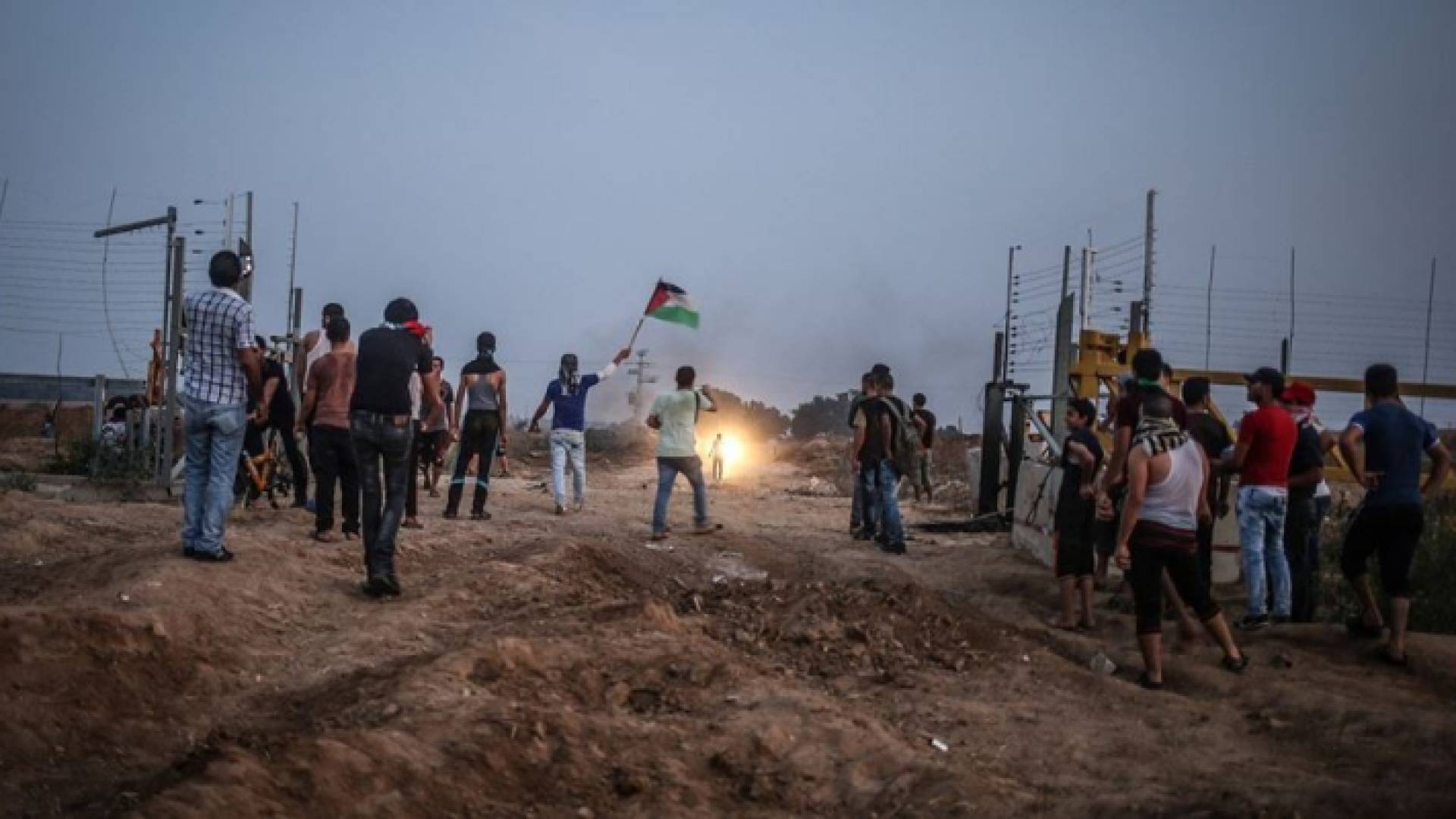 الصورة من مسيرات العودة - ارشيفية