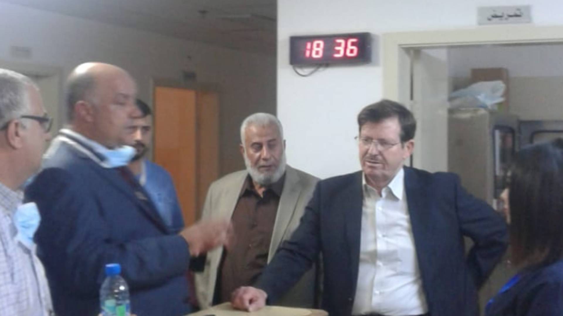 جانب من الزيارة