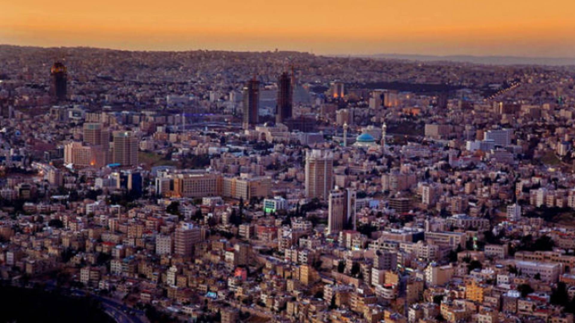 جانب من العاصمة عمان