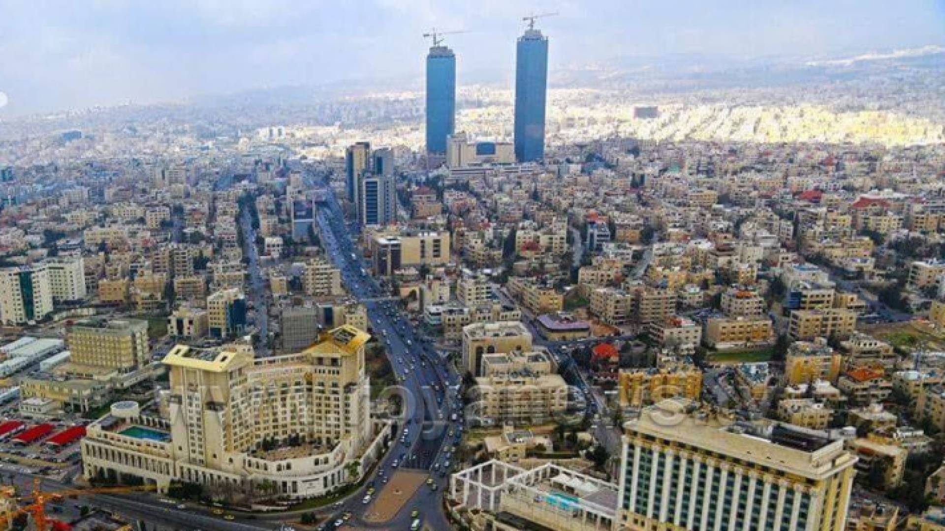 جانب من العاصمة عمان