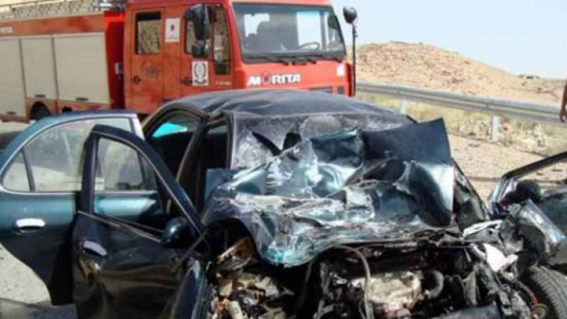 حادث تصادم سابق- ارشيفية