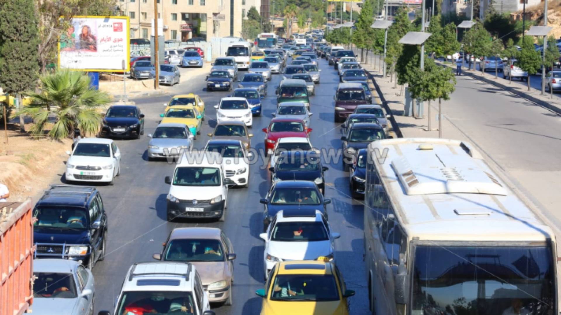 ازمة سير في عمان