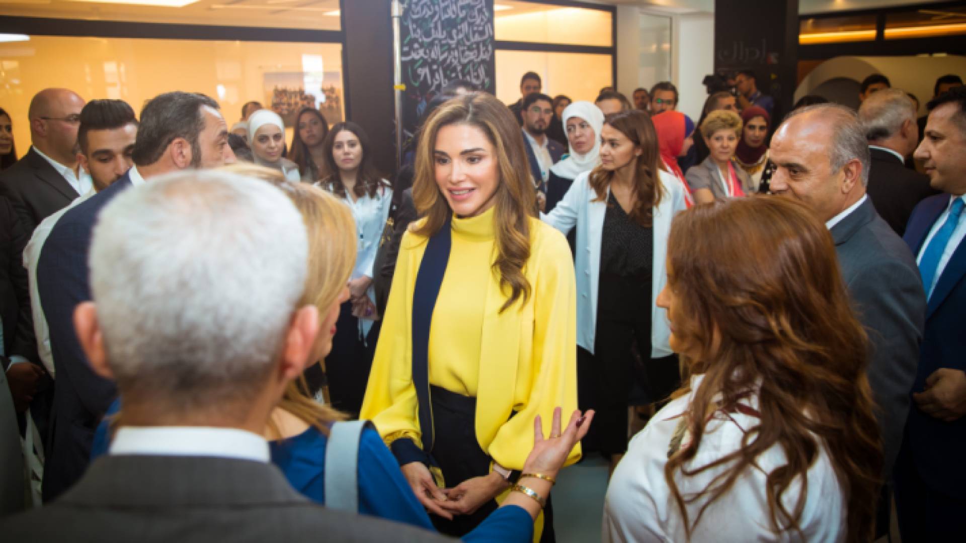 الملكة رانيا تطلق منصة إدراك للتعلم المدرسي