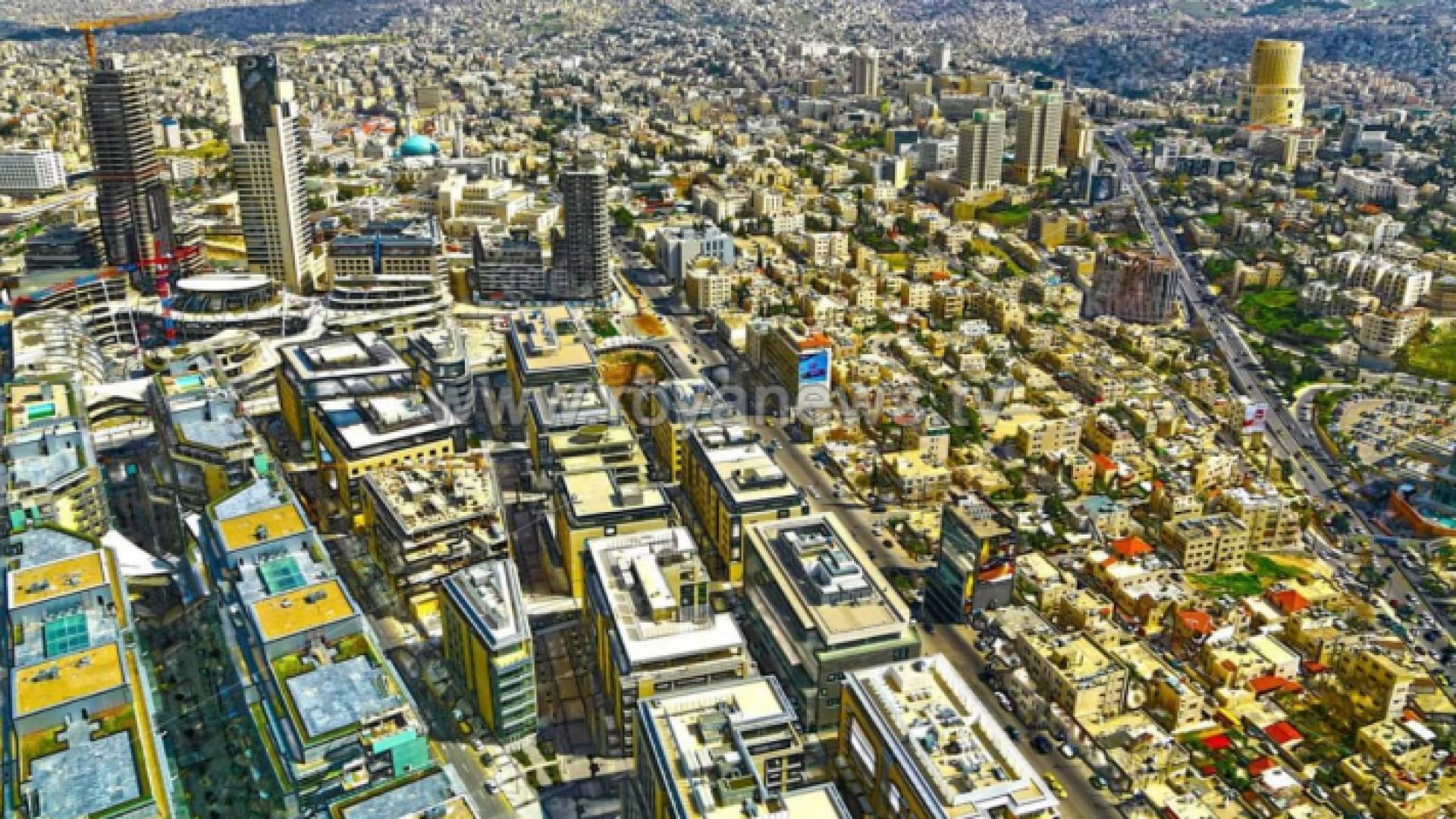 صورة عامة للعاصمة عمان