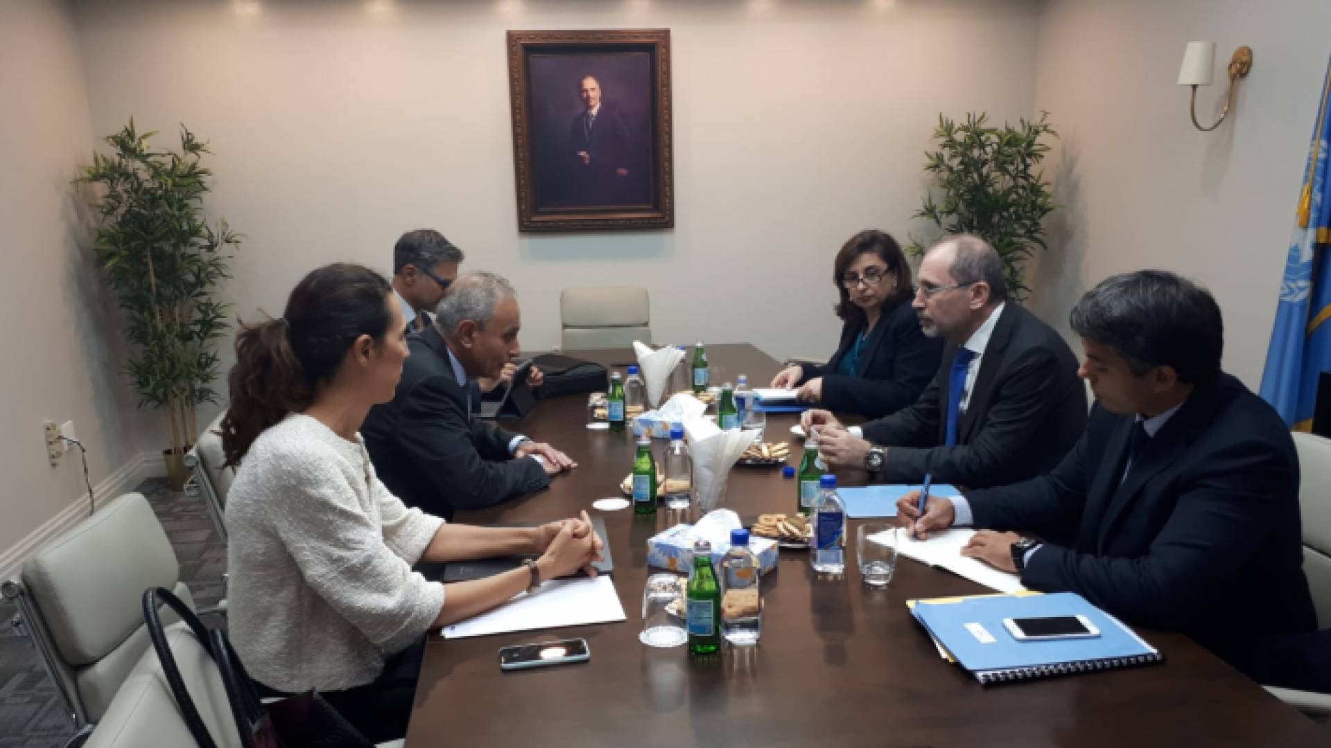 جانب من اللقاء