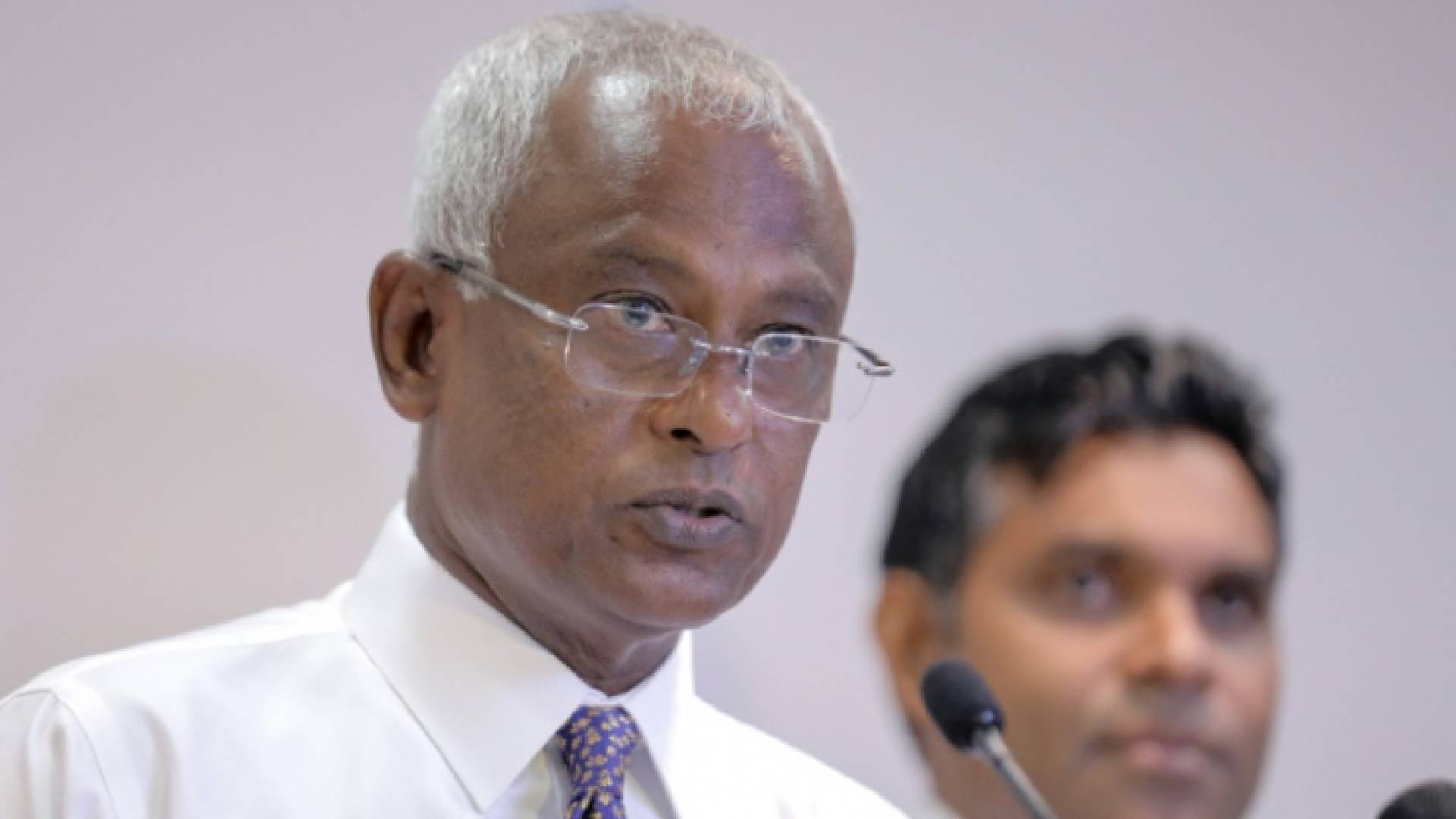 الرئيس الجديد المنتخب في المالديف والزعيم السابق للمعارضة محمد صليح