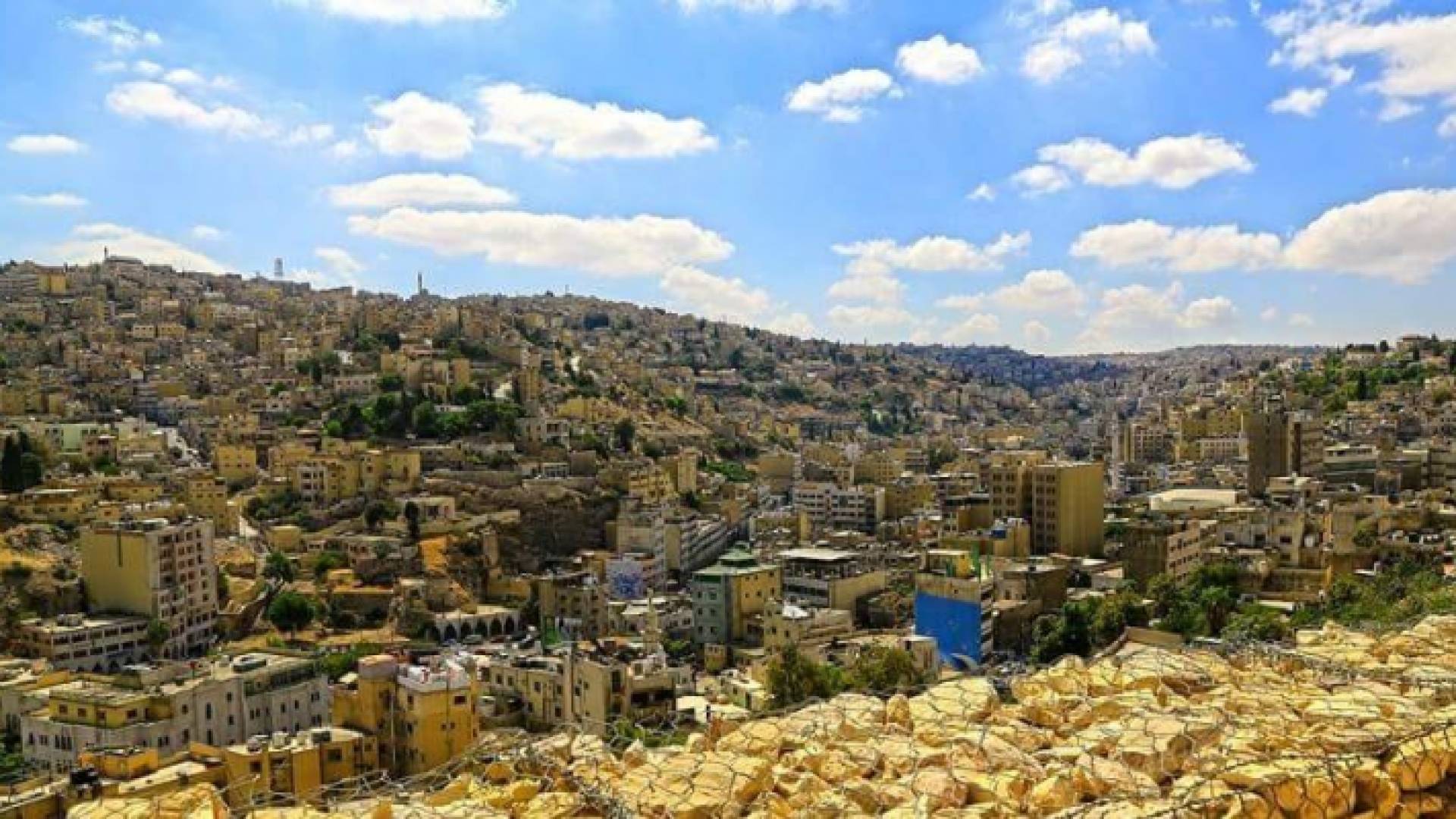 صورة عامة للعاصمة عمان