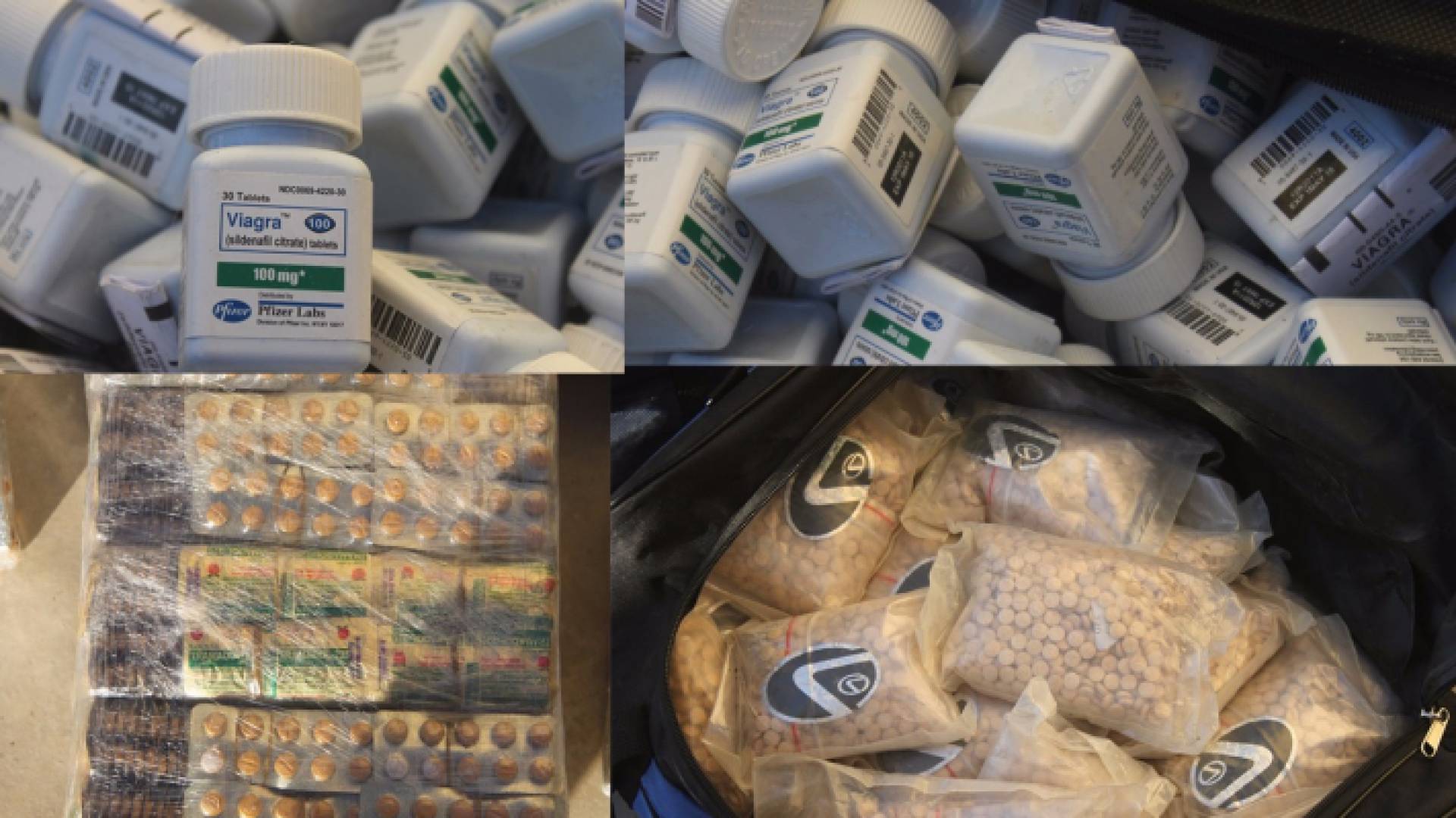 جانب من المضبوطات