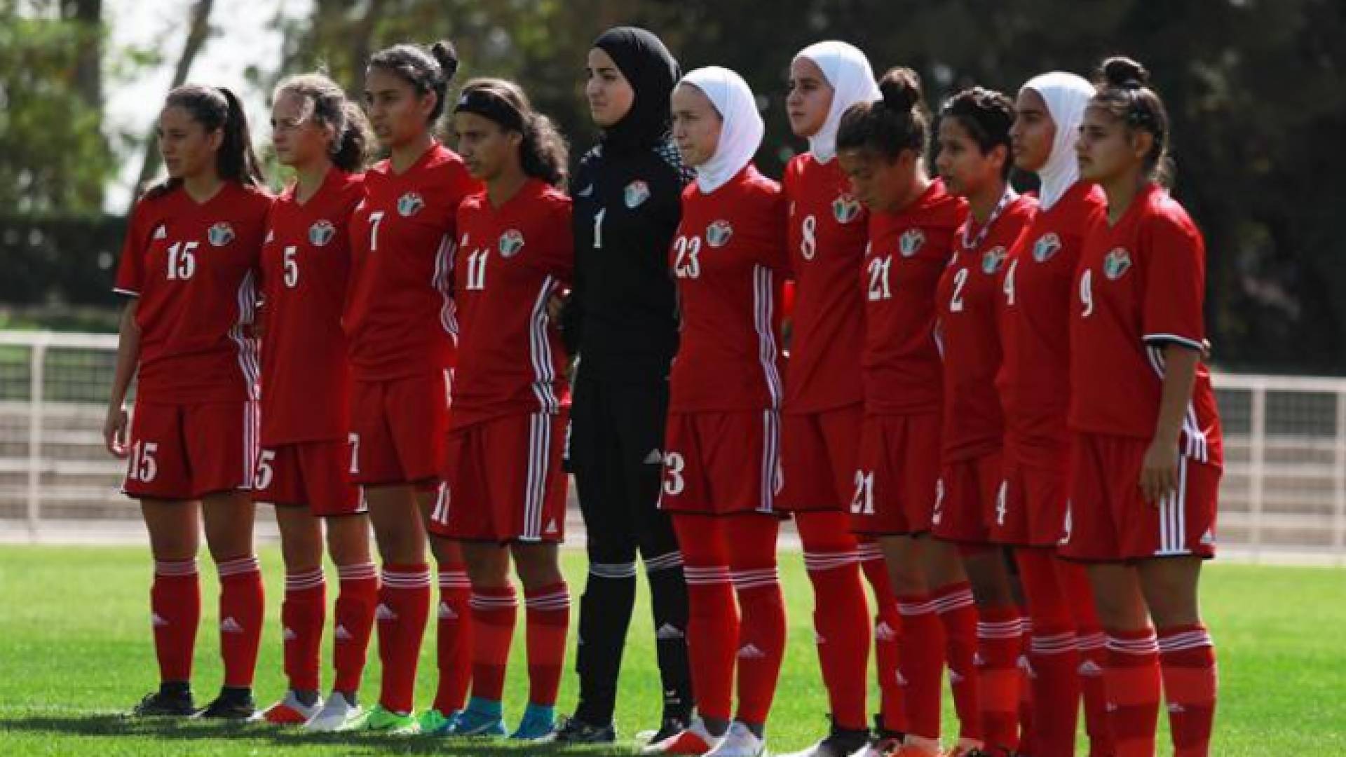 منتخبنا الوطني للسيدات ت19 عاما لكرة القدم